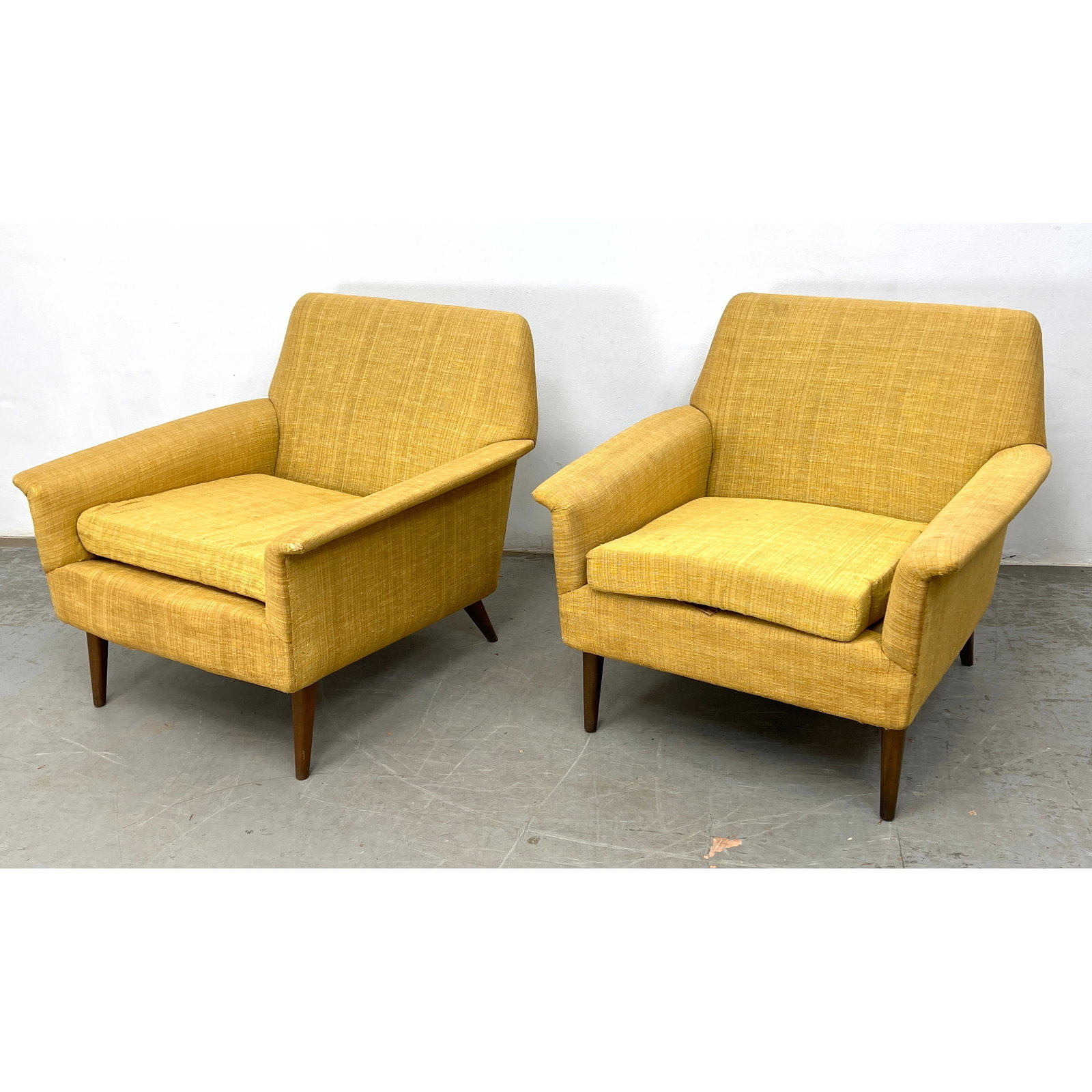 Pair Mid Century Modern Folke Ohlsson for Dux Lounge Chairs. (1 of 9)
