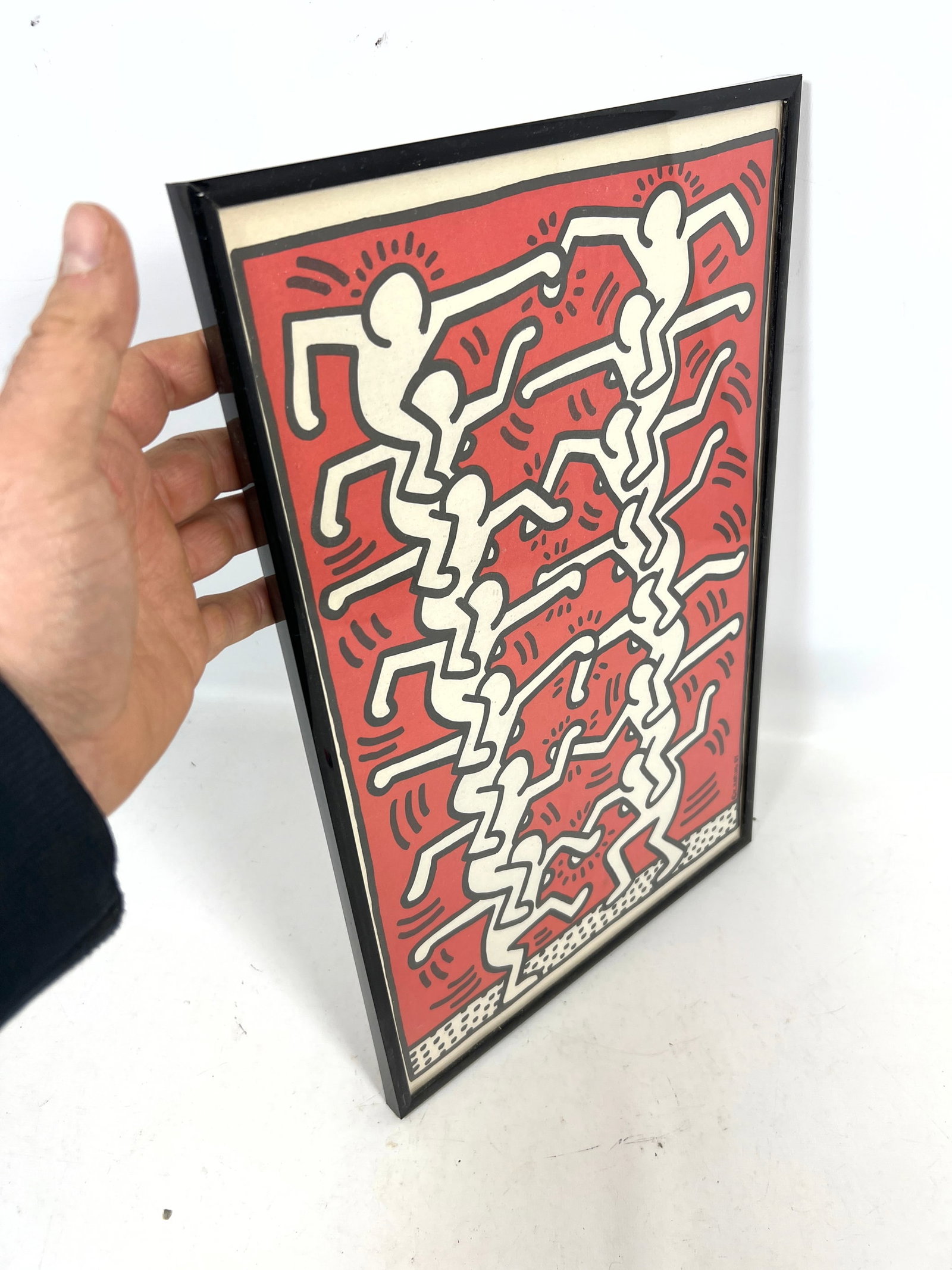 Keith Haring Color Offset Lithograph Print. - 6