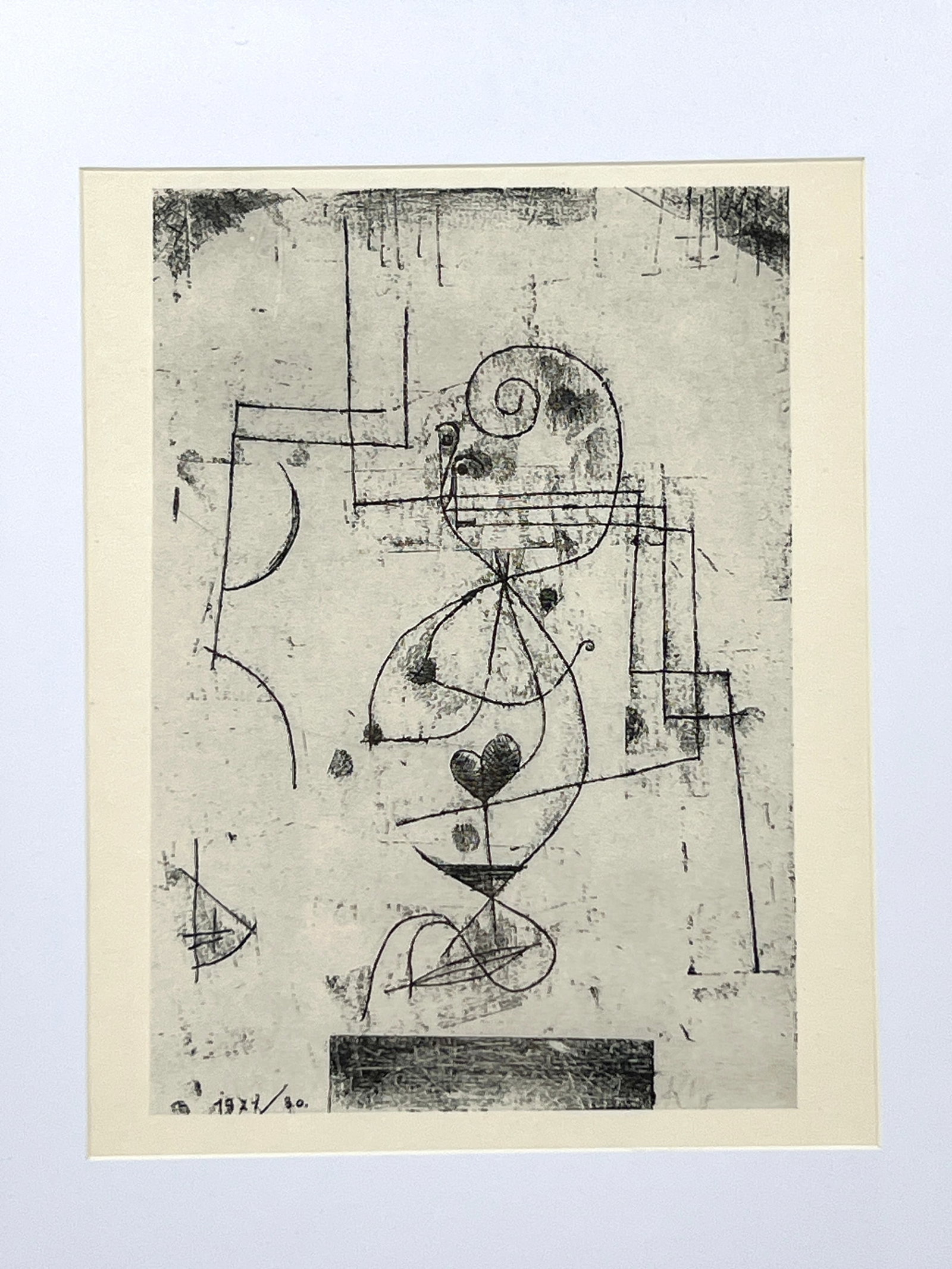 3pcs Paul Klee offset lithograph Prints. - 3