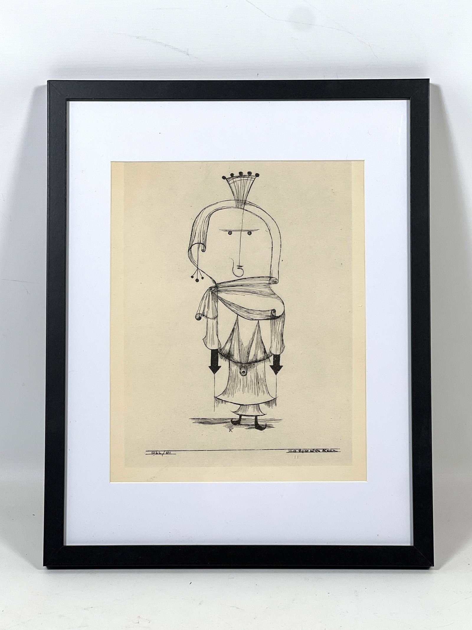 3pcs Paul Klee offset lithograph Prints. - 7