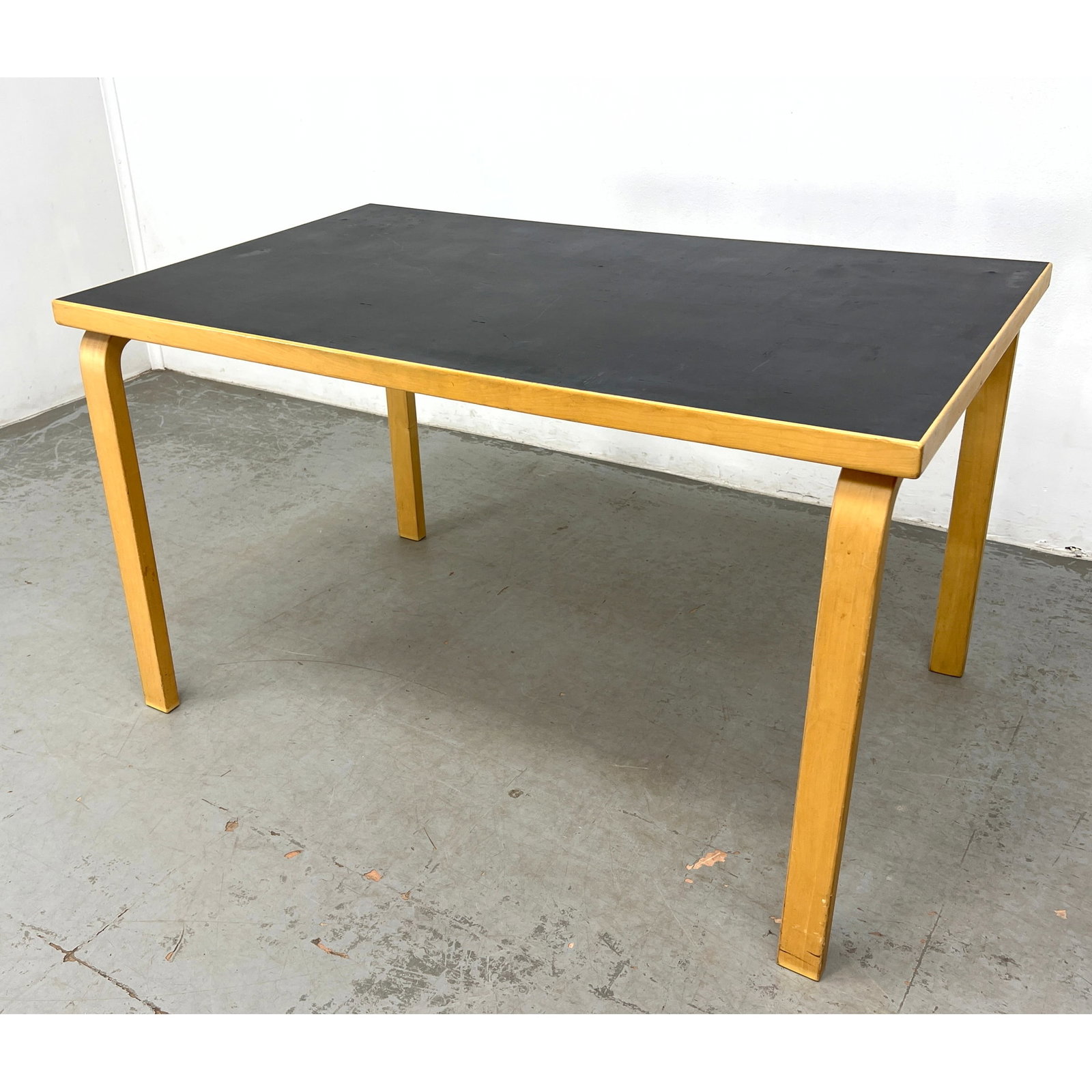 Alvar Aalto Laminate Cafe Dining Table Desk. Unmarked. (1 of 9)