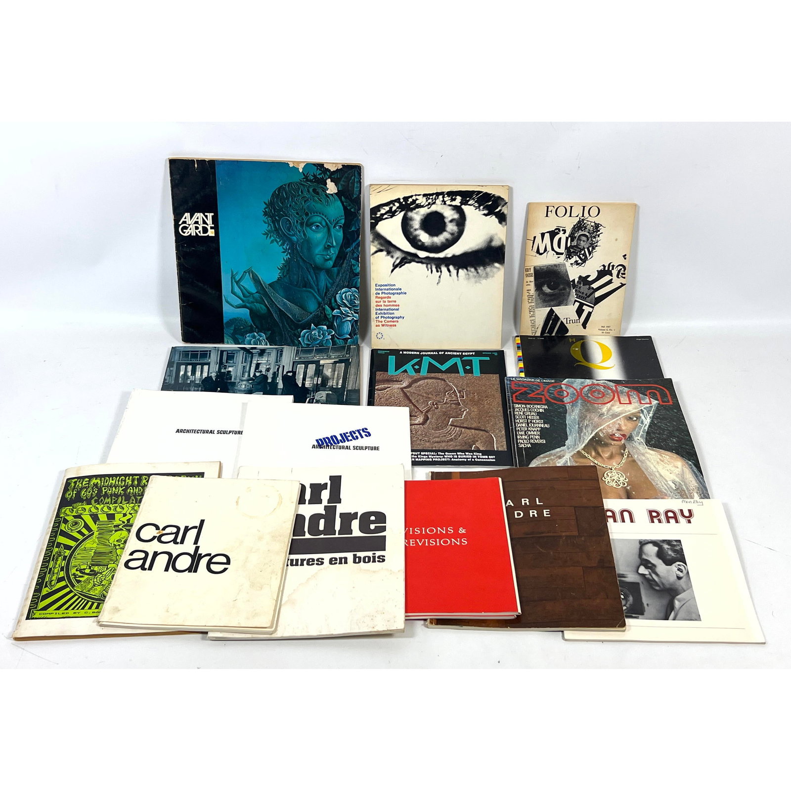 Mid Century Modern Ephemera. The collection includes two issues of Avant Garde magazine featuring th (1 of 20)