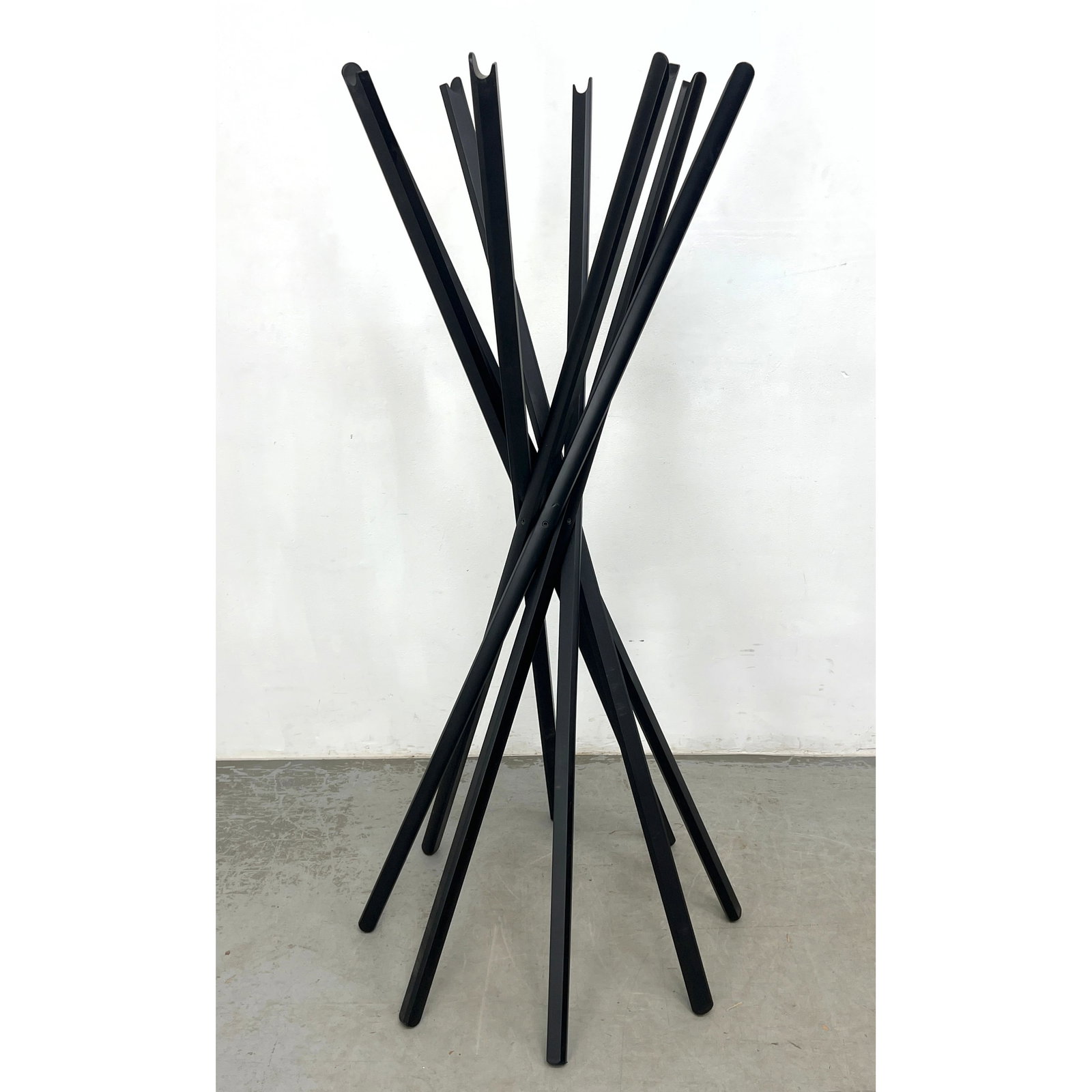 Zanotta Sciangi Italian Modern Collapsible Coat Rack designed by Jonathan De Pas, Donato D Urbino, a (1 of 9)