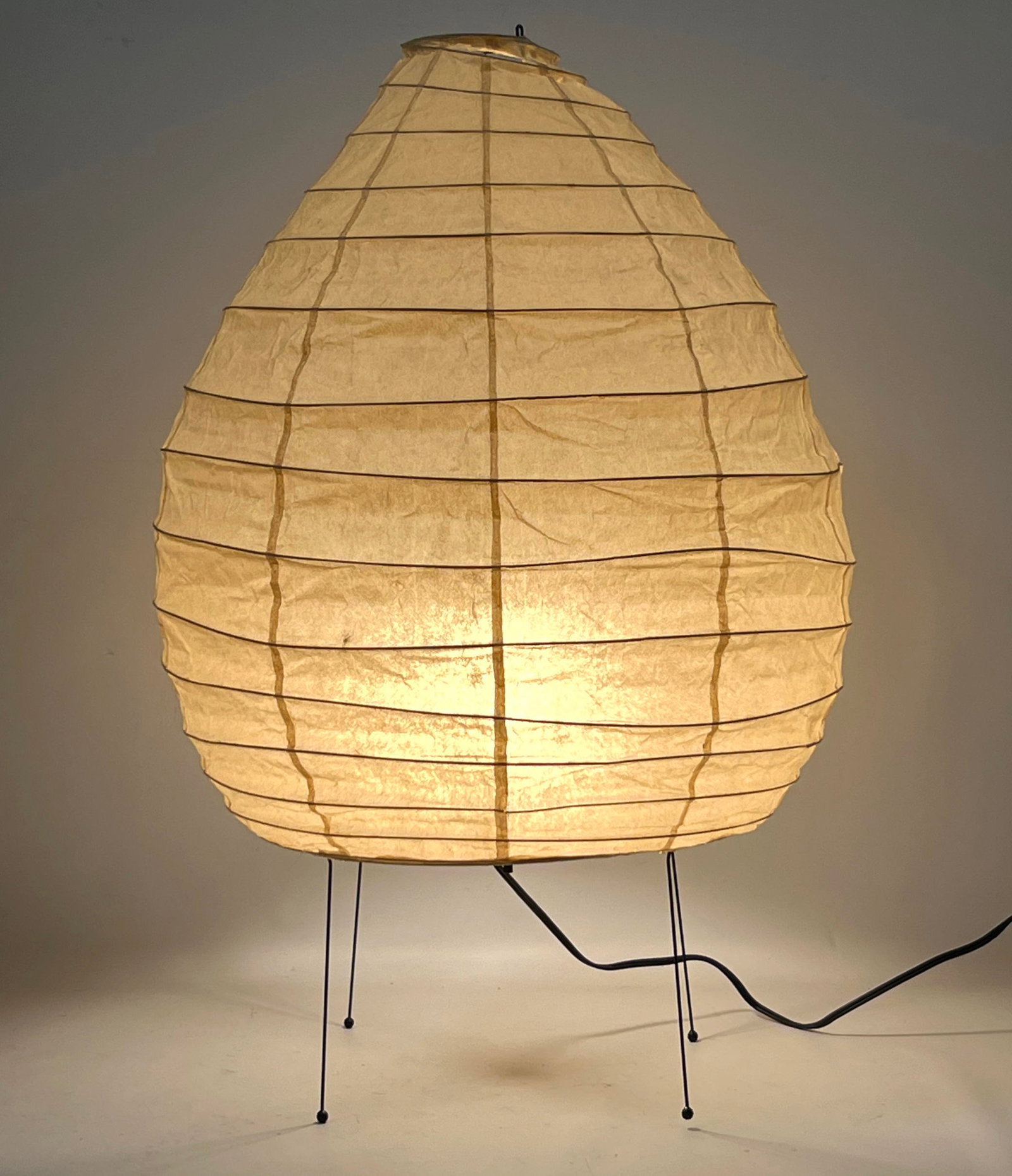 Akari Light Sculpture, Model 22N, designed by Isamu Noguchi. (1 of 15)