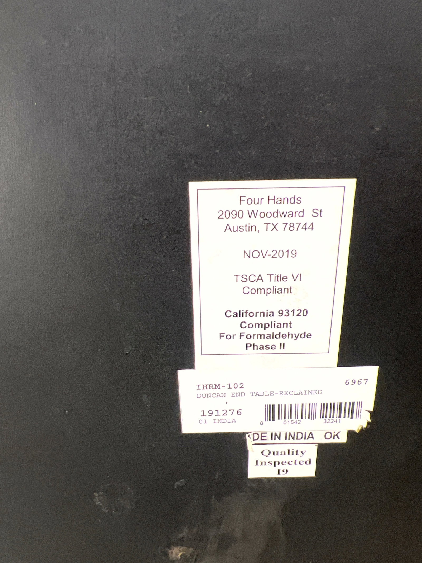 Pair Four Hands Cube Side Table Pedestals. - 8