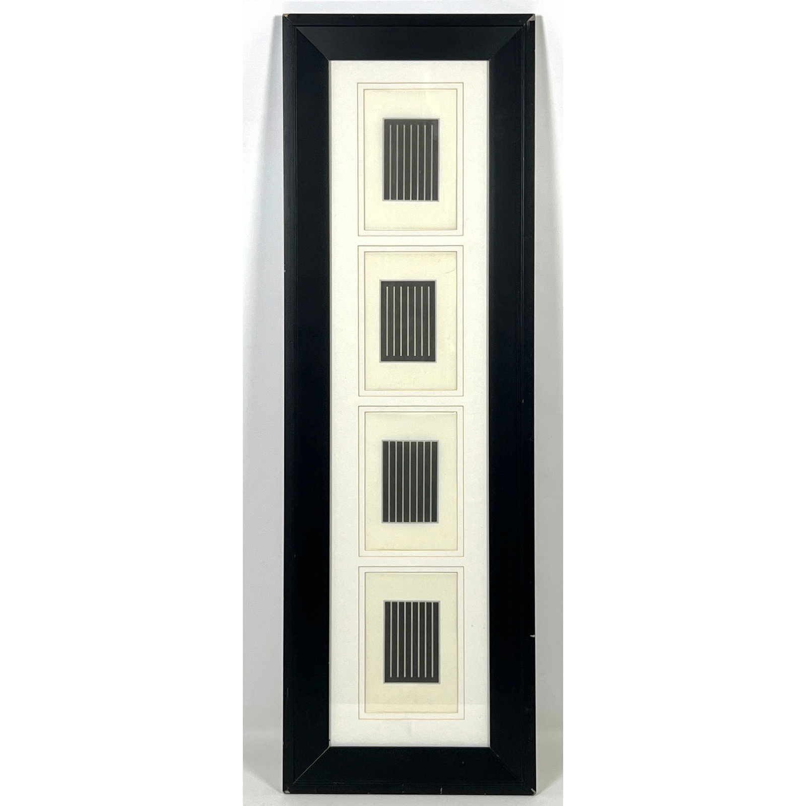 DONALD JUDD The Last Editions 1994 4 piece miniature prints on Vellum (1 of 12)