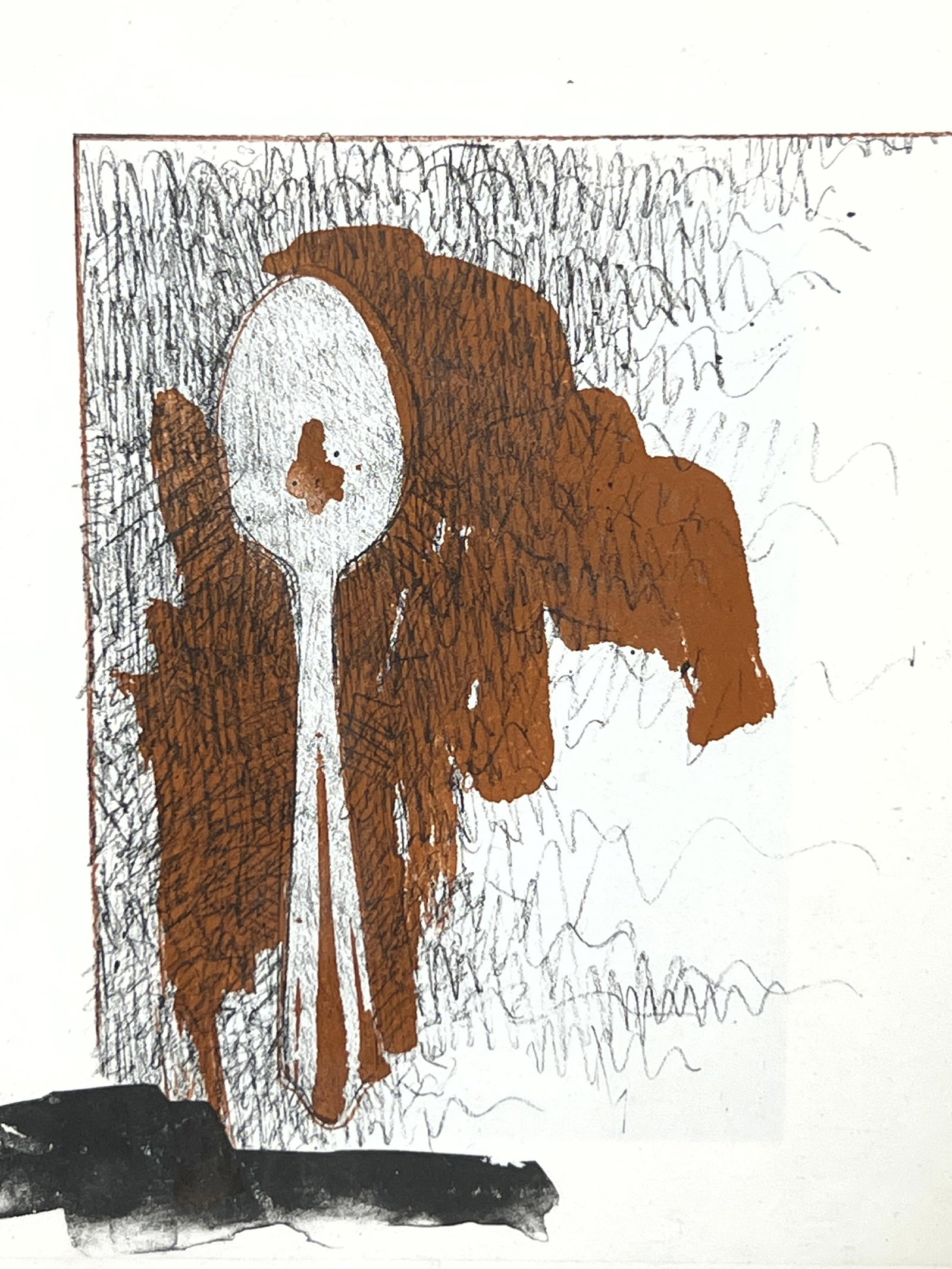 Jasper Johns Lithograph print. - 2