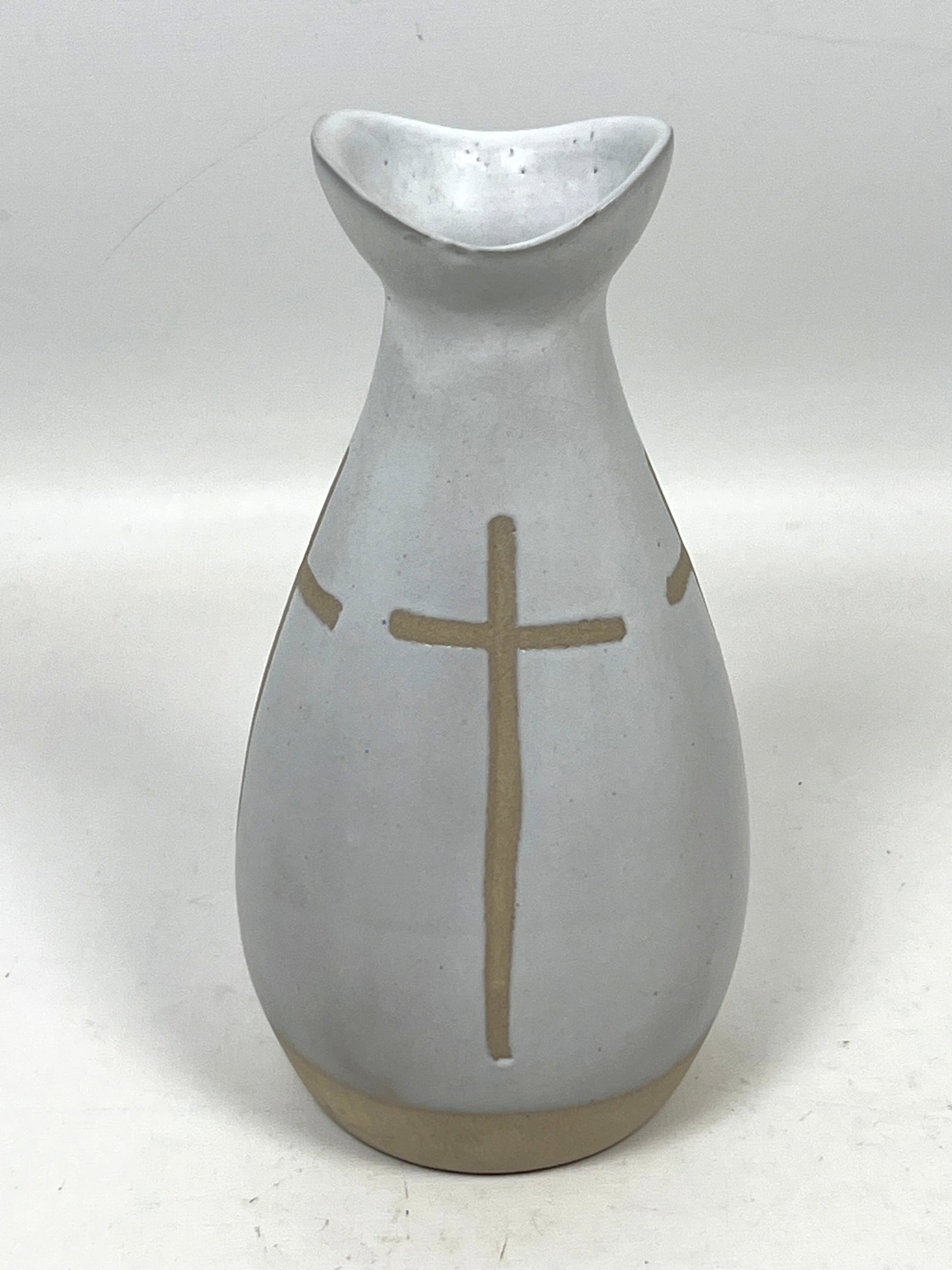 Gordon Martz Studio Sake Set. Pottery. Signed. - 4