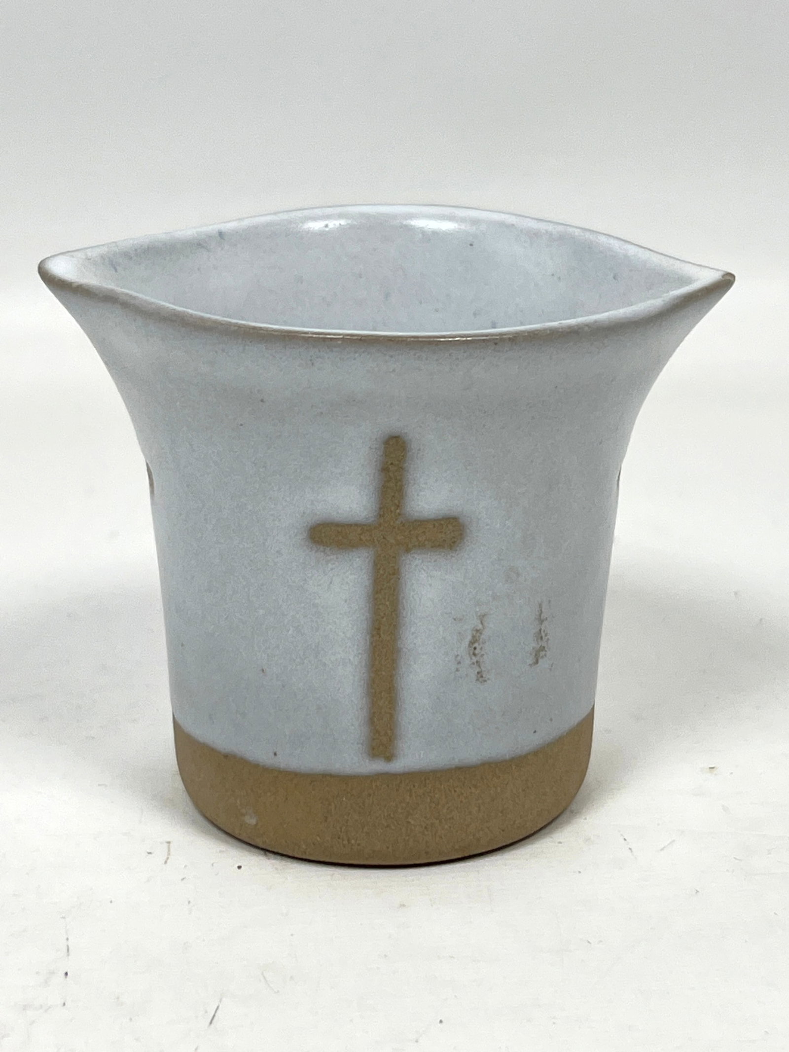 Gordon Martz Studio Sake Set. Pottery. Signed. - 8