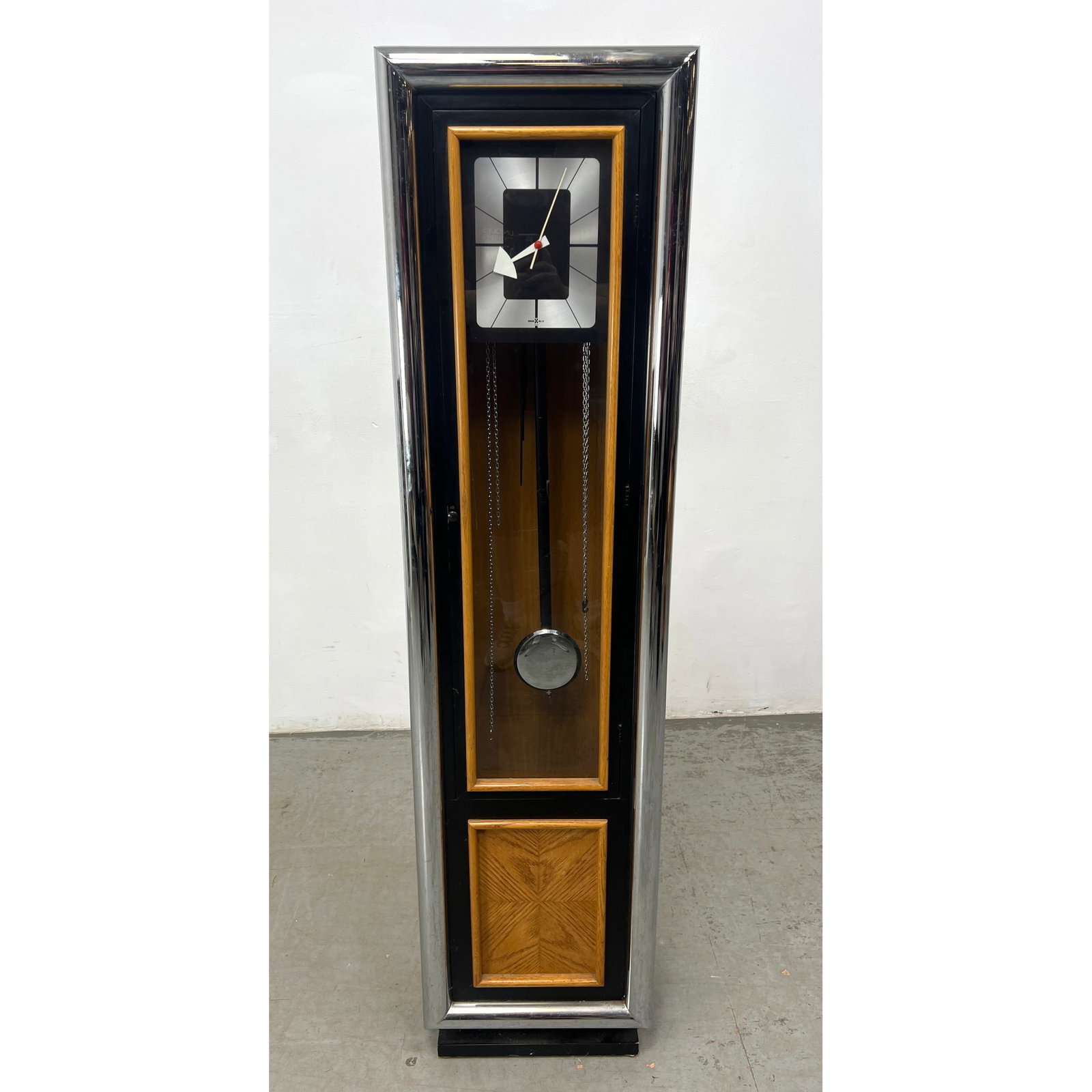 Howard Miller Clock Company of Zeeland, Michigan Tall Case Clock. Mid Century Modern (1 of 12)