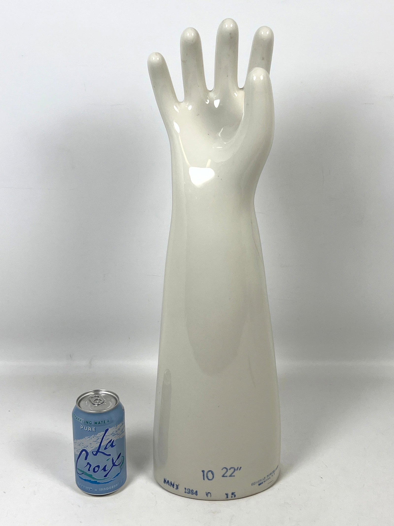Extra Large 22 inch Treton Pottery Hand Glove Mold. 1984. General Porcelain (1 of 9)