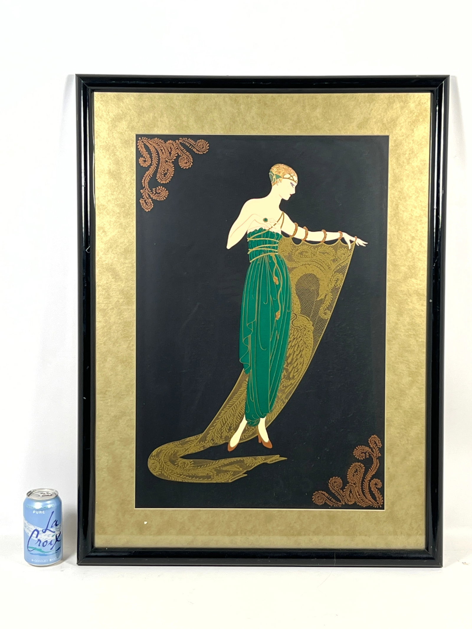 Erte serigraph Print. Unsigned. - 4