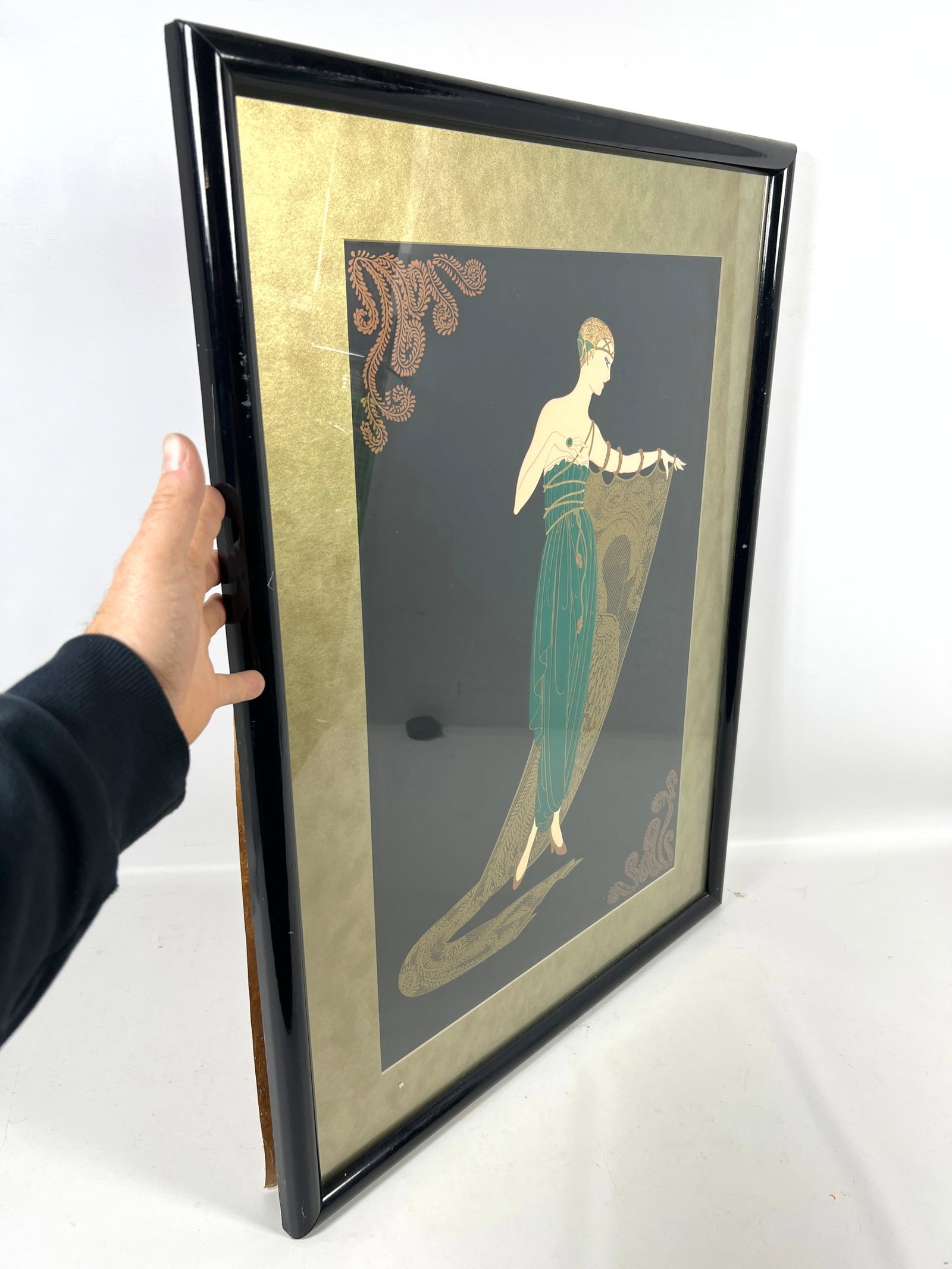 Erte serigraph Print. Unsigned. - 5