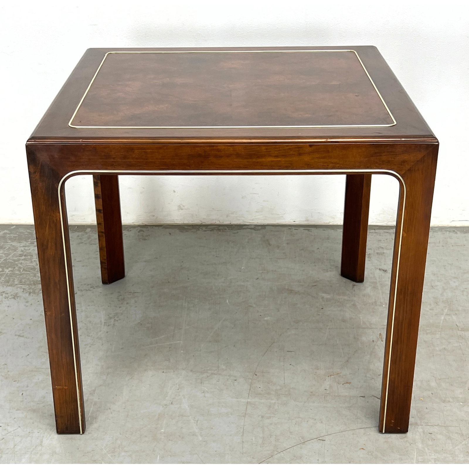 Mid-Century Modern square side table. Parsons-style (1 of 10)