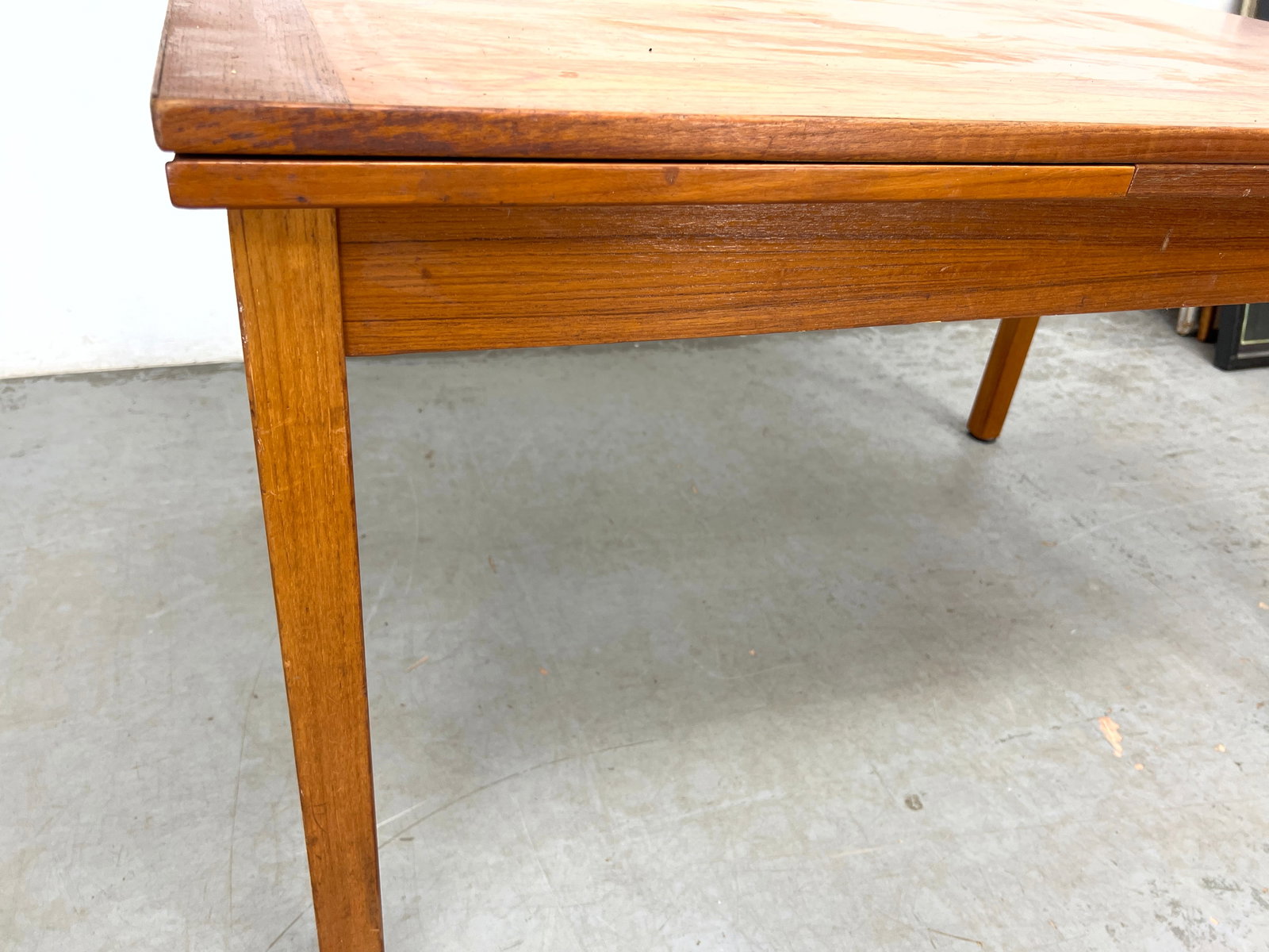 Danish Modern Teak Refractory Dining Table. - 3