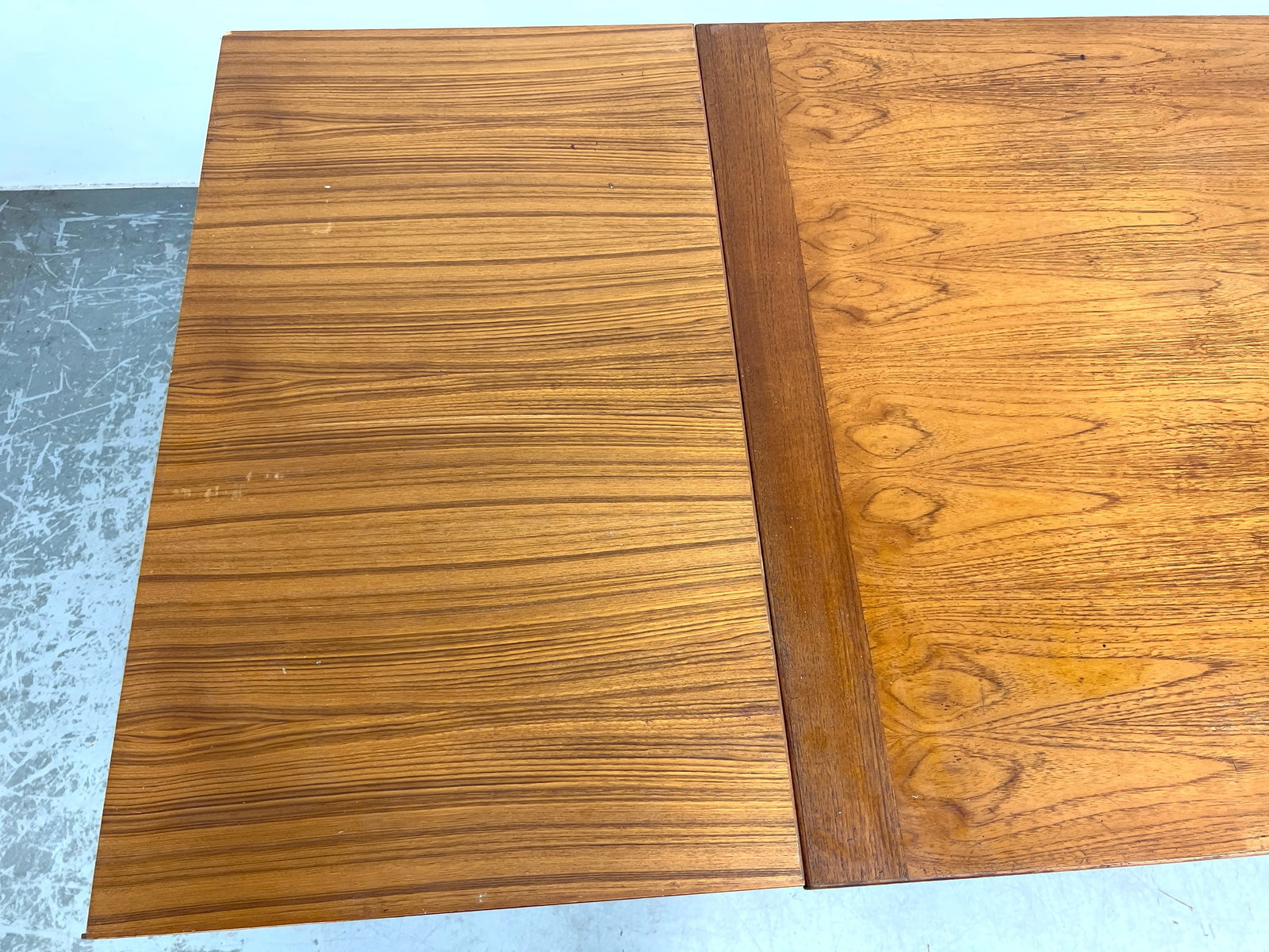 Danish Modern Teak Refractory Dining Table. - 8