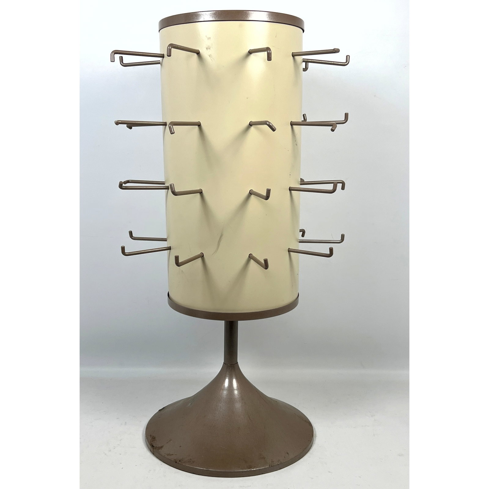 Mid-Century Modern Rotating Pedestal Display Stand, 1970s. Rotates. (1 of 10)