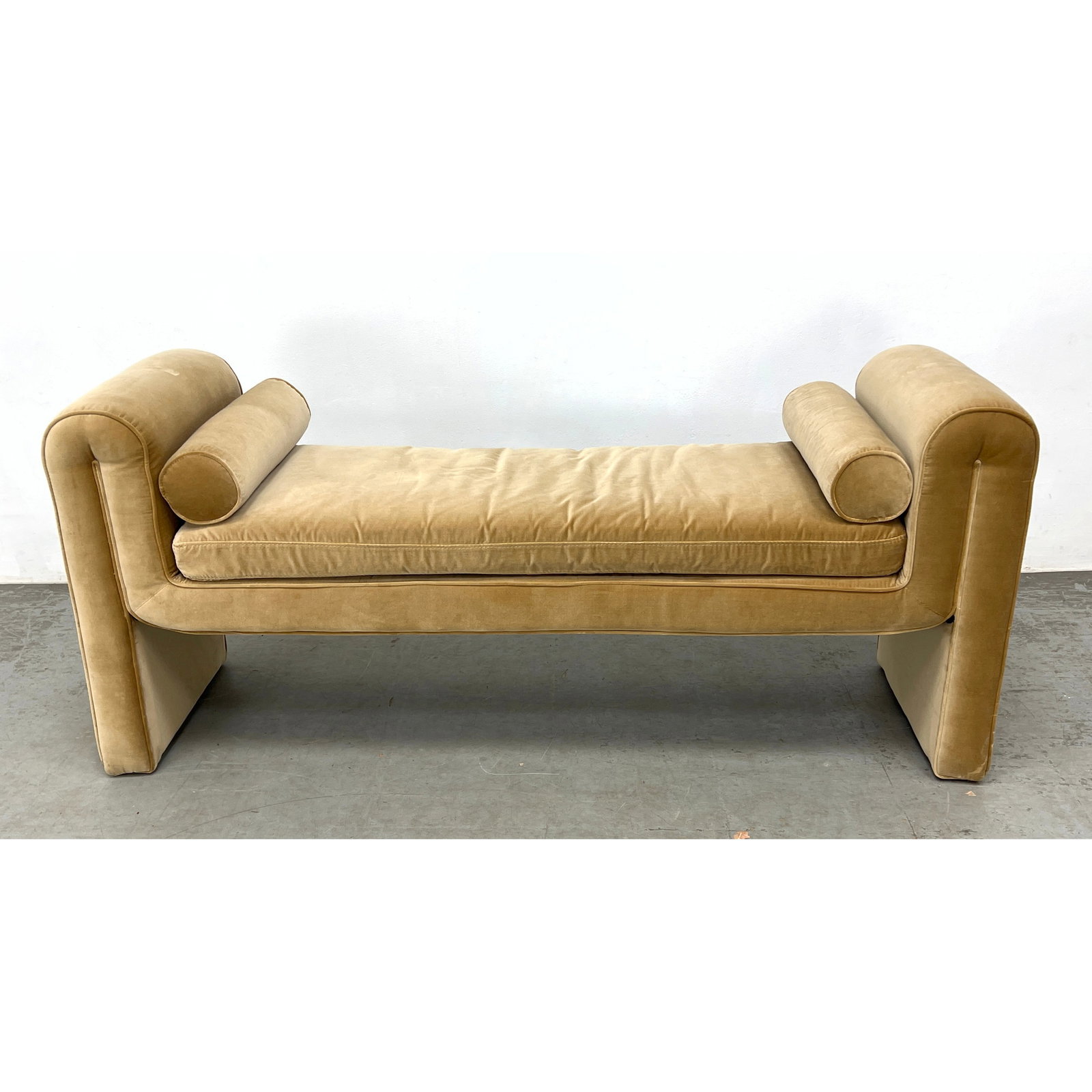 Large Four Hands Modernist Waterfall Side Bench - 2