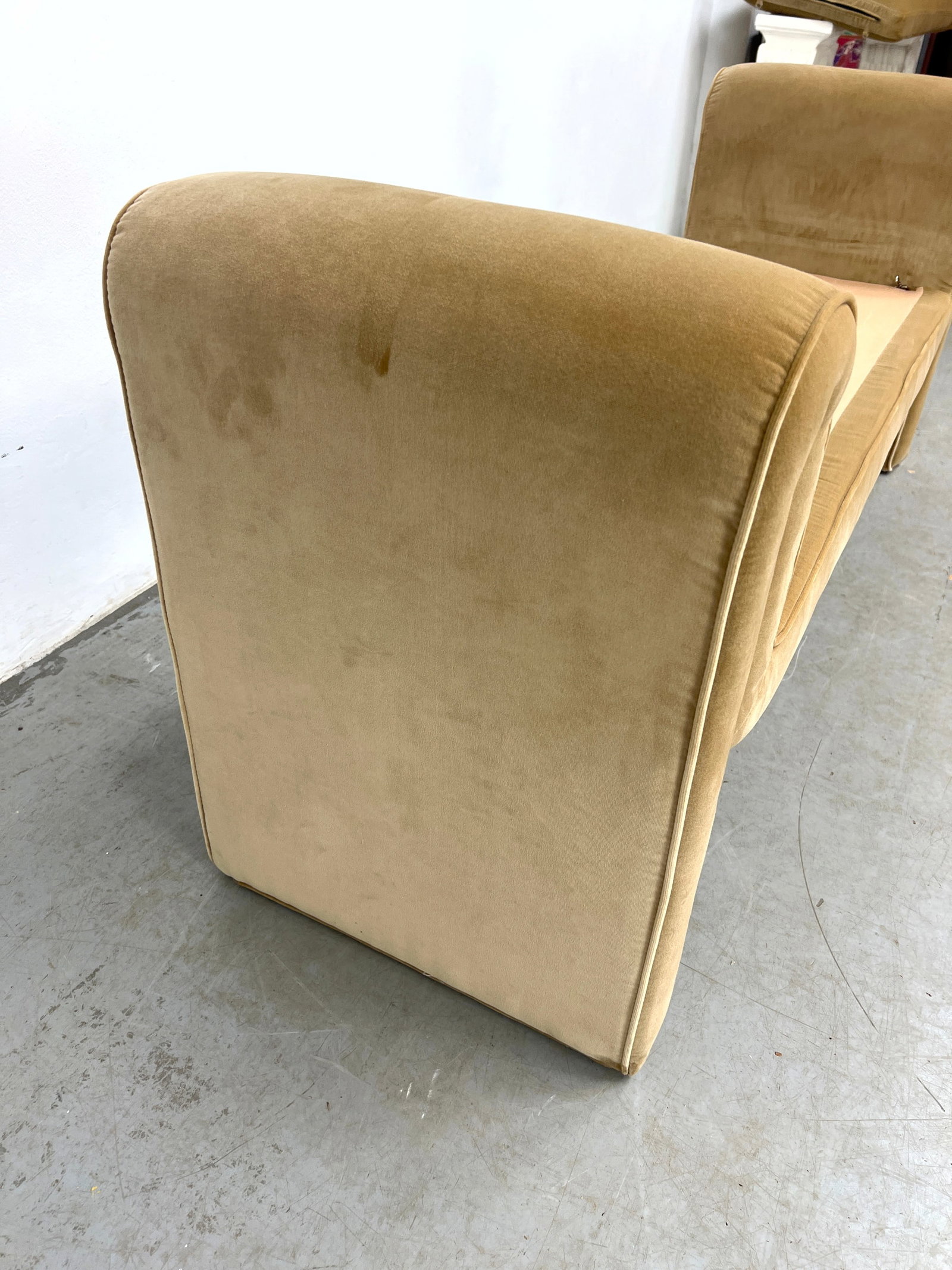 Large Four Hands Modernist Waterfall Side Bench - 6