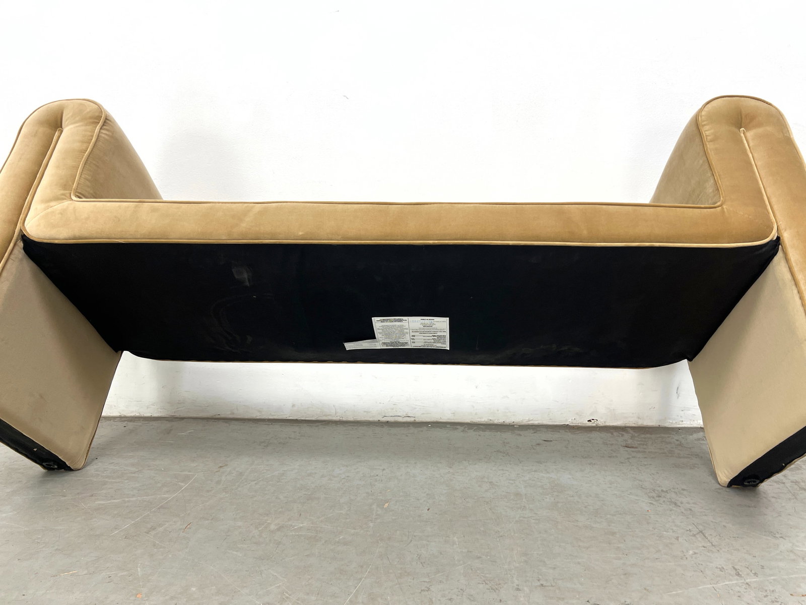 Large Four Hands Modernist Waterfall Side Bench - 8