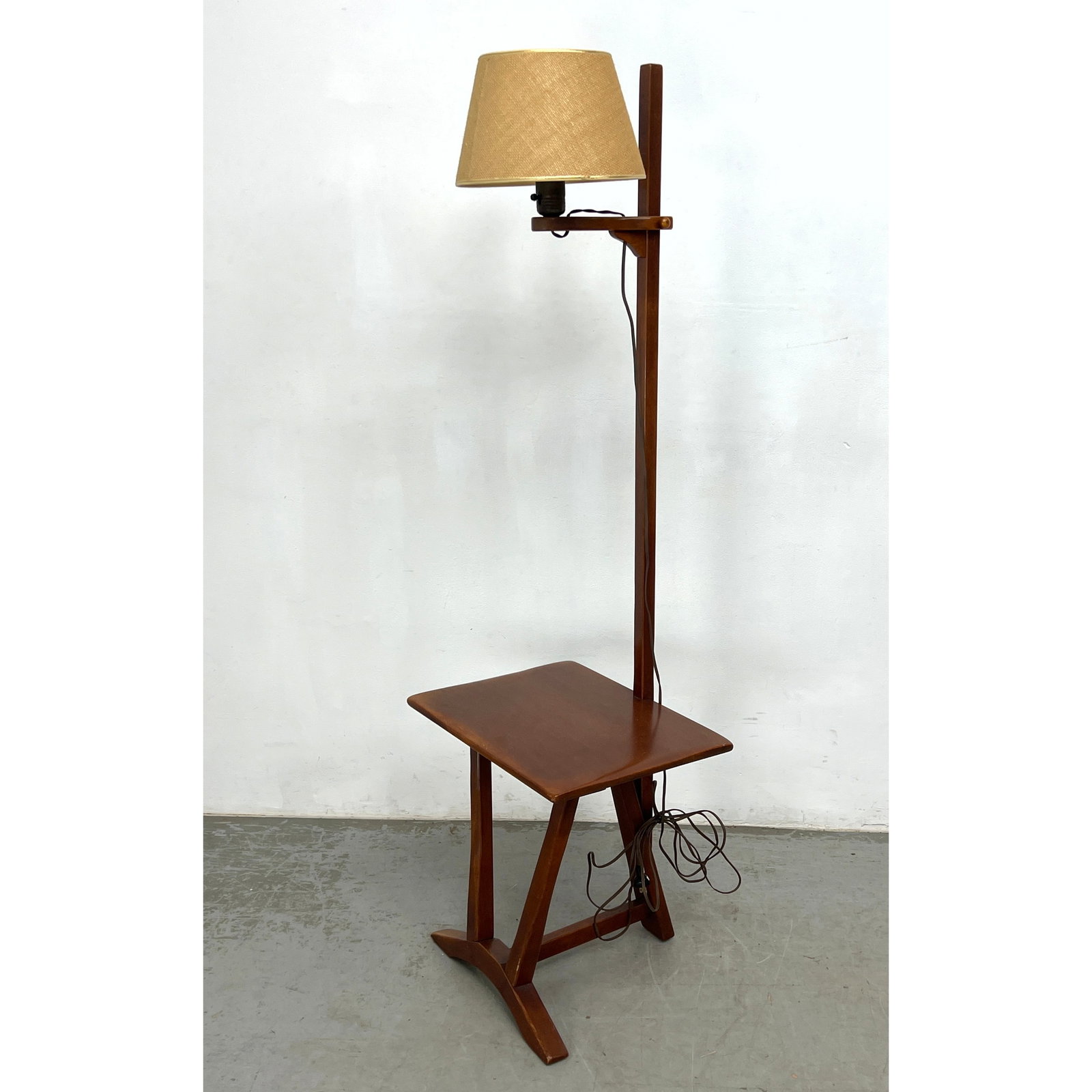 Cushman Solid Rock Maple Table Floor Lamp. (1 of 10)