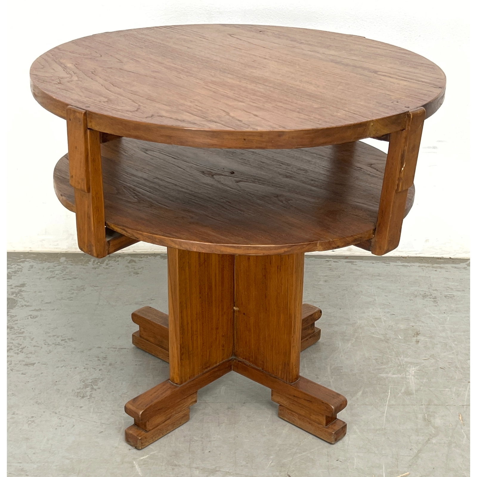 Vintage French Style Art Deco Round Occasional Table. (1 of 5)