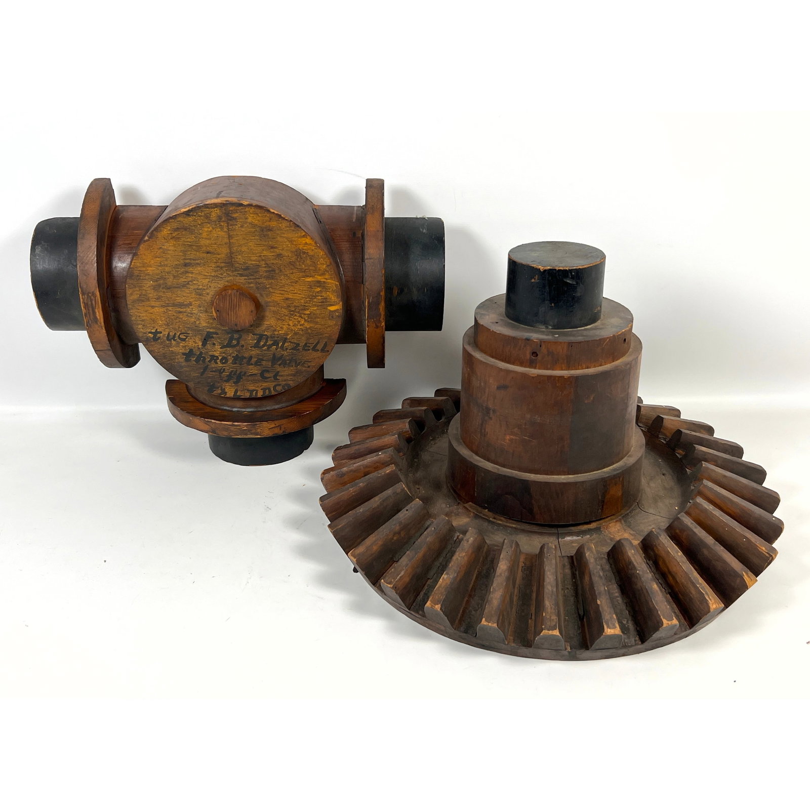 2pcs Wood Machine Fabrication Molds. Industrial. (1 of 12)