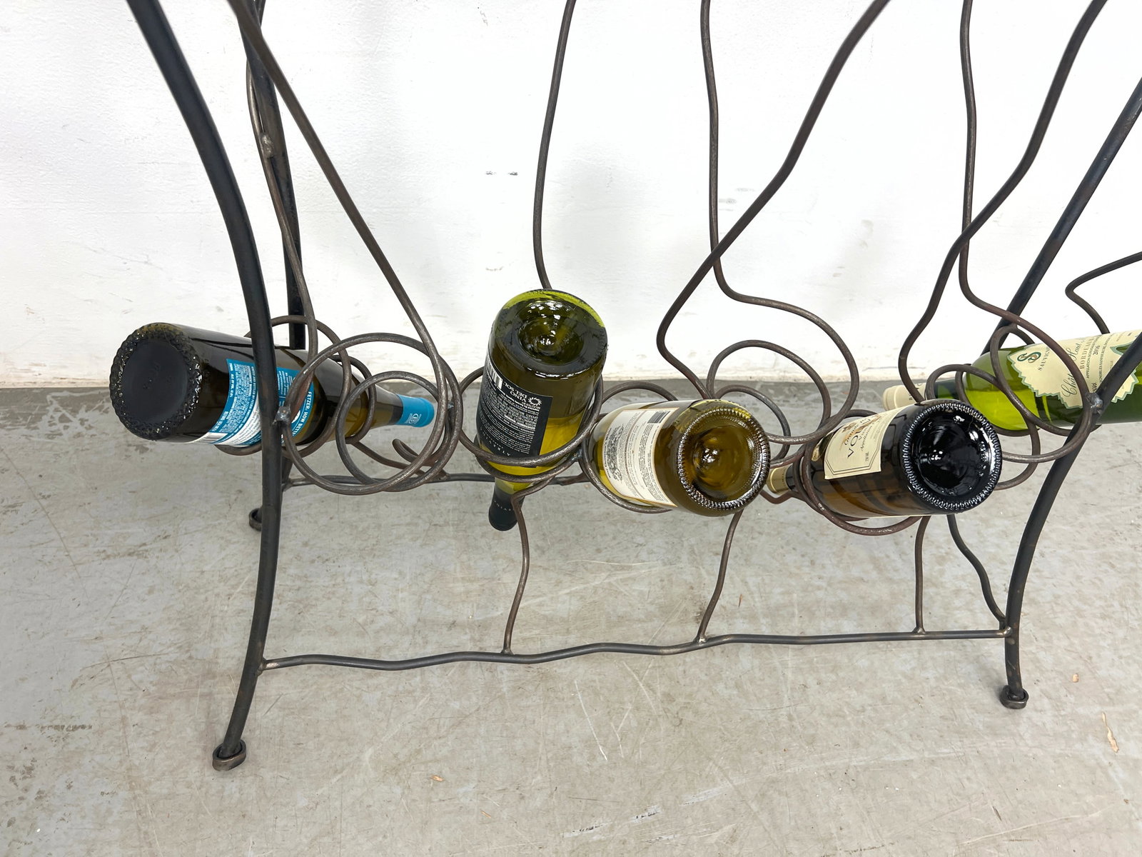 Contemporary Wine Bottle Console Serving Table. - 2