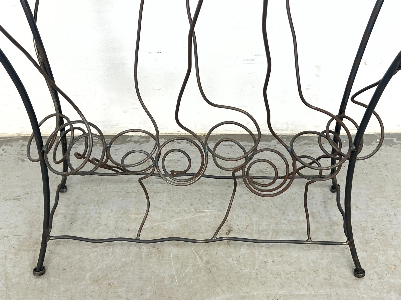 Contemporary Wine Bottle Console Serving Table. - 4