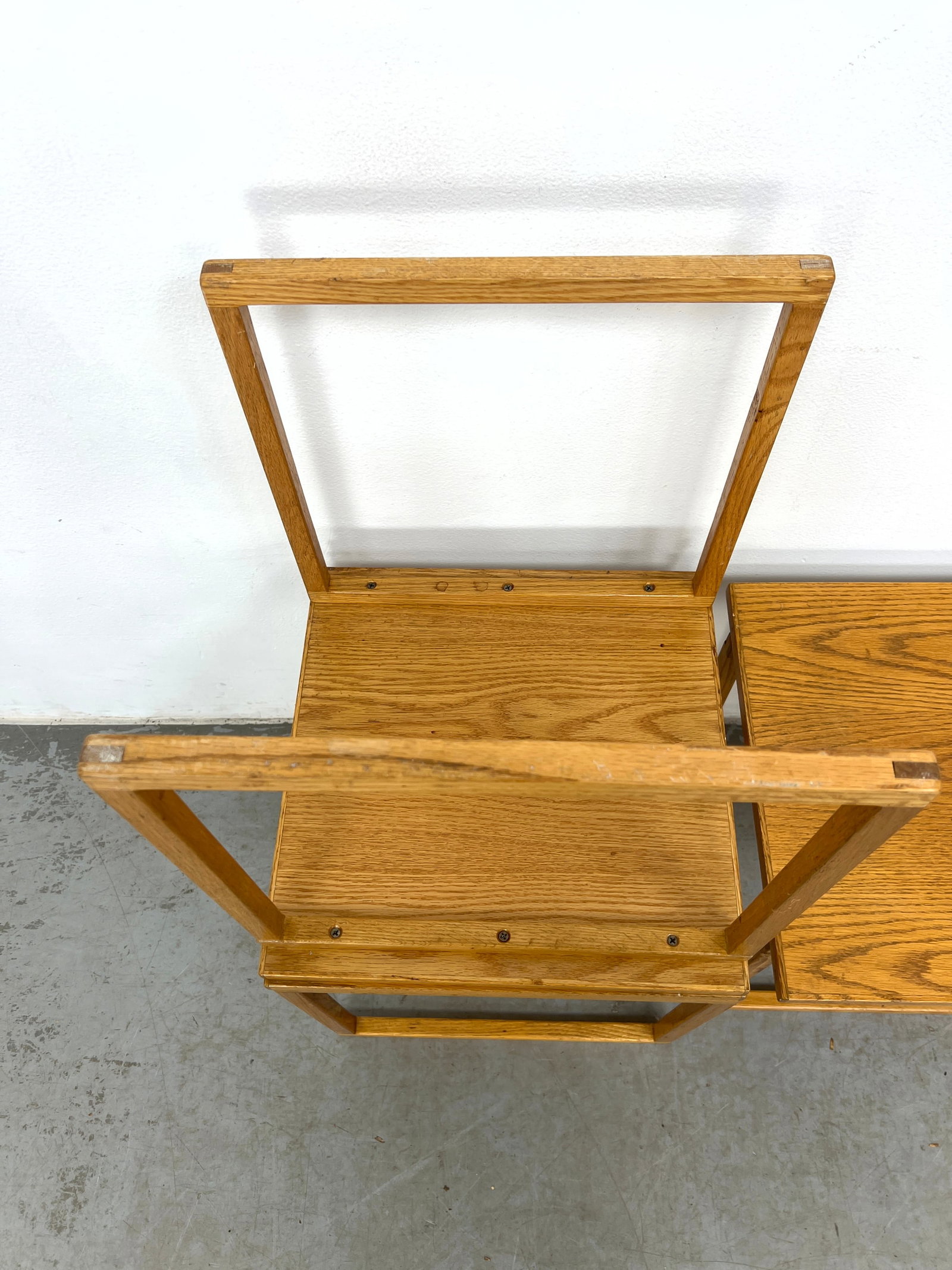 3pc Danish Modern Nesting Cube Table Set. - 6