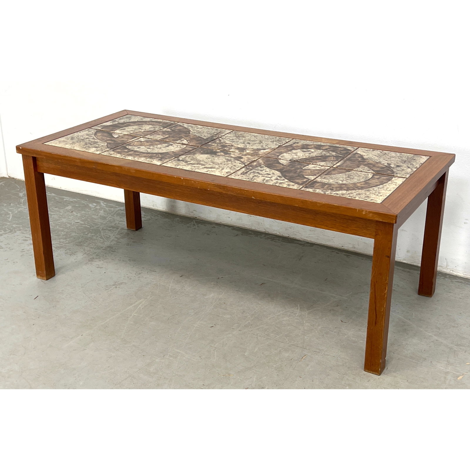 Gangso Mobler Danish Modern Tile Top Coffee Table. (1 of 9)