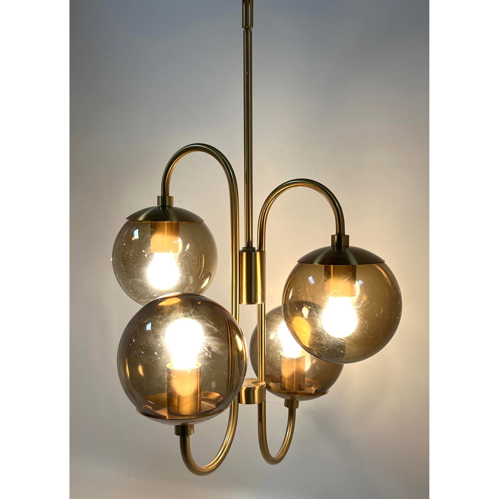 West Elm Chandelier, Contemporary Ceiling Light Fixture (1 of 9)
