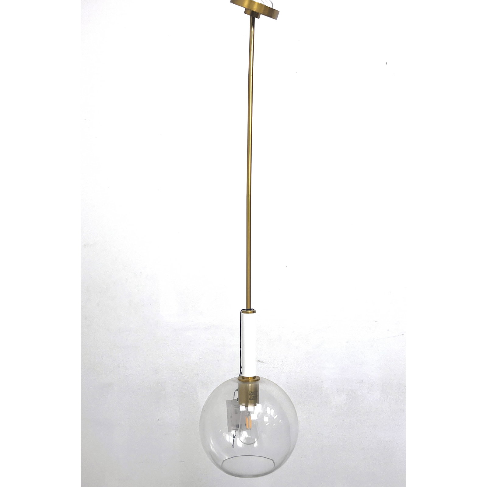 Kate Spade for Visual Comfort and Co single-light Monroe Round Pendant Lamp. (1 of 9)
