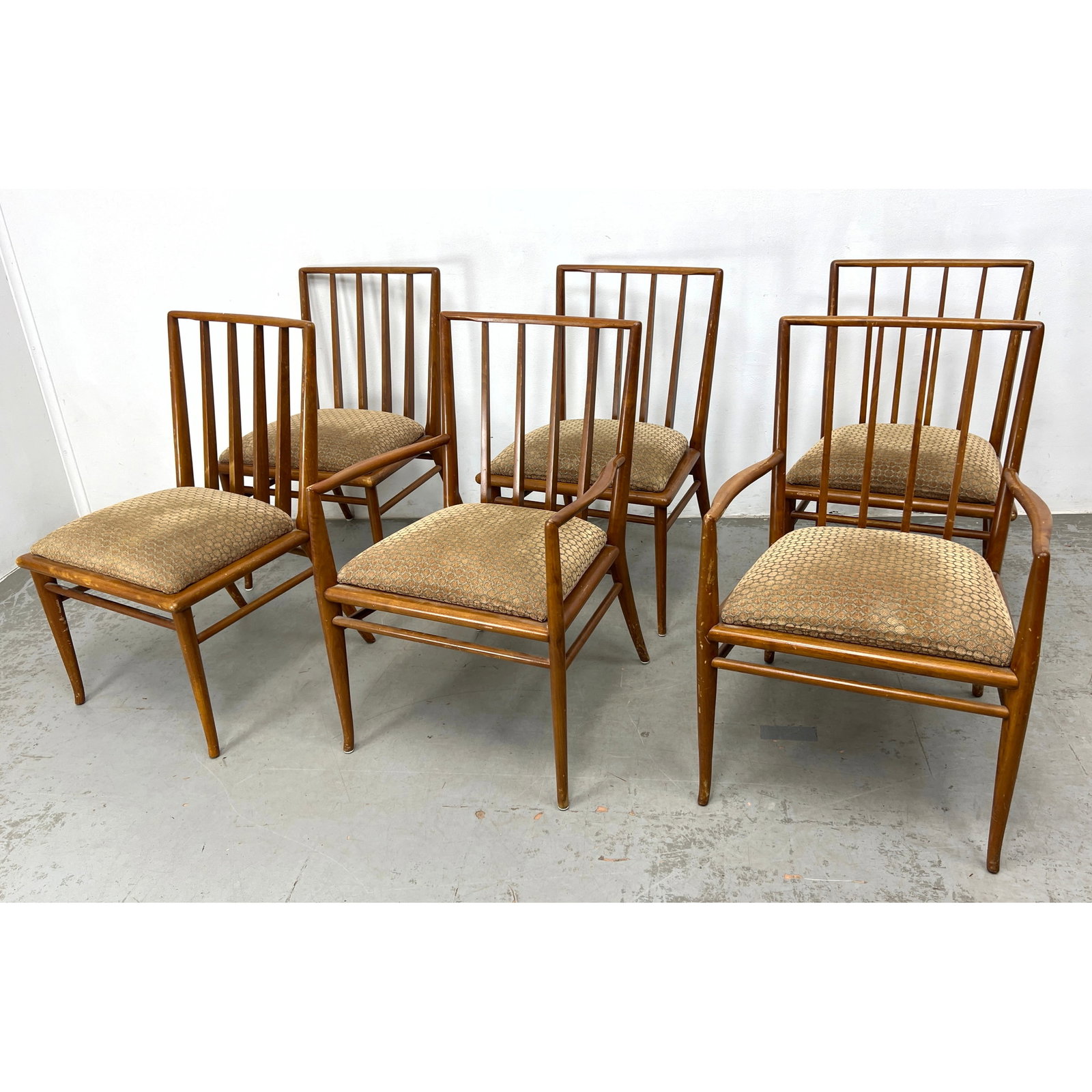 Set 6 Robsjohn Gibbings Attributed Dining Chairs. (1 of 13)