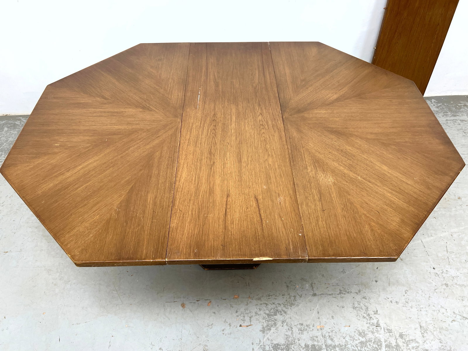 Harvey Probber Style Octagonal Extension Dining Table - 8