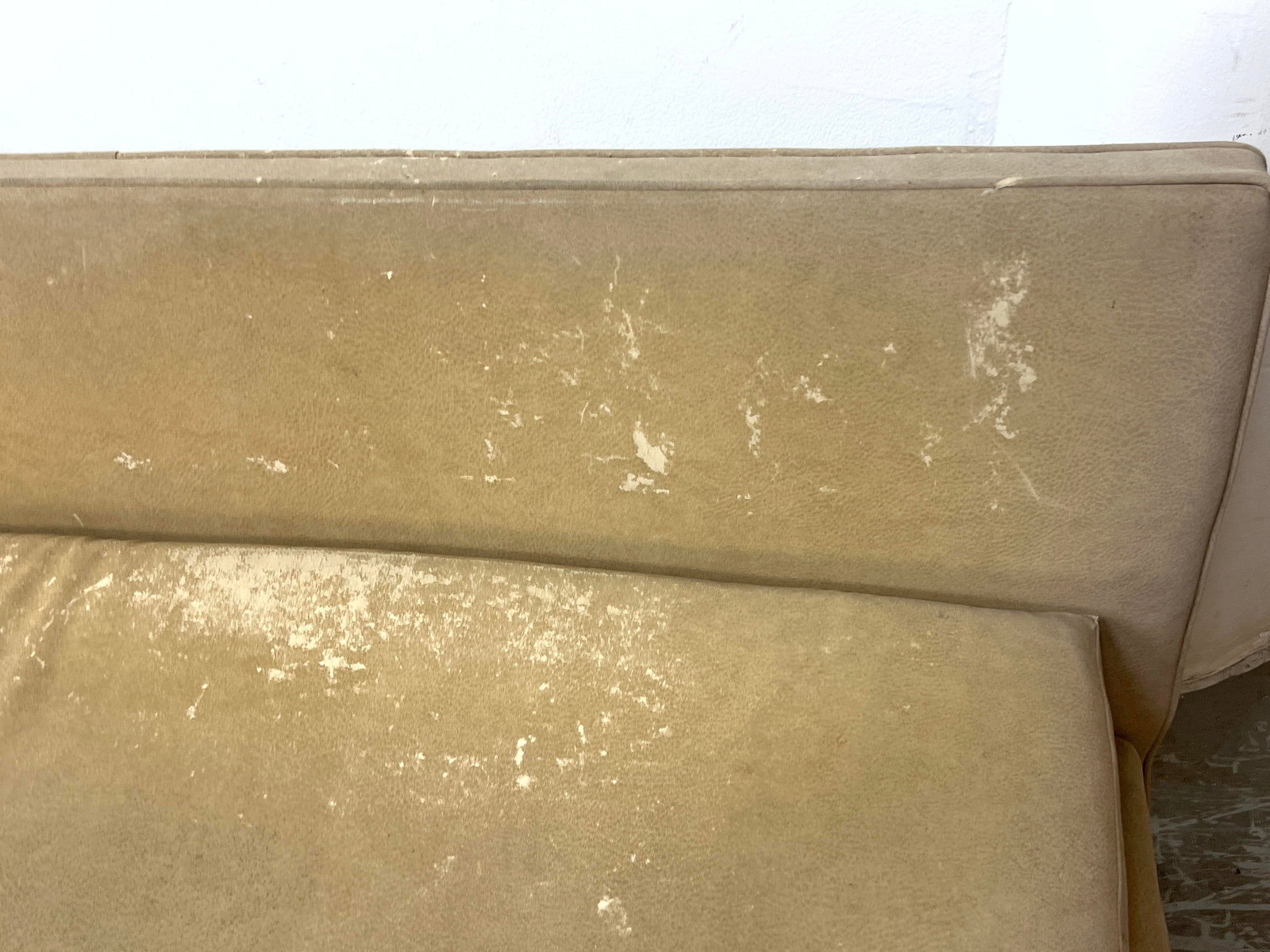 2pcs Paul McCobb style Armless Sofas. Brass bases. - 13