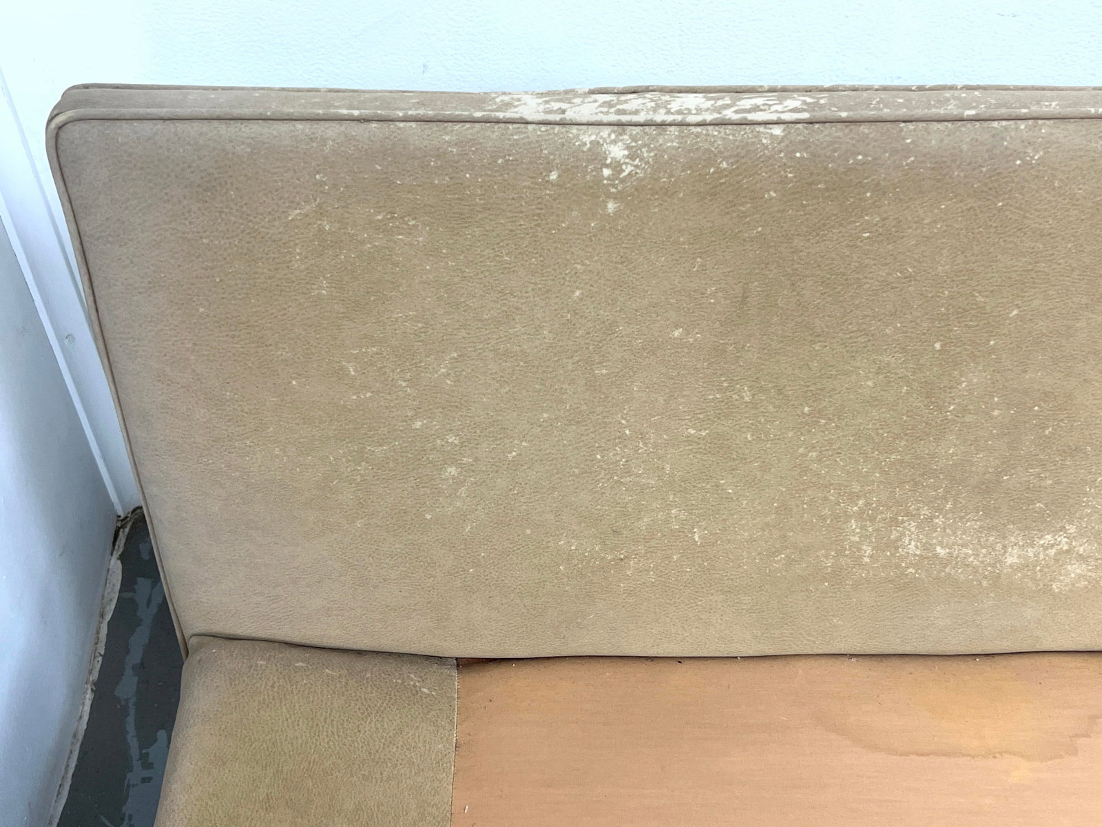 2pcs Paul McCobb style Armless Sofas. Brass bases. - 7
