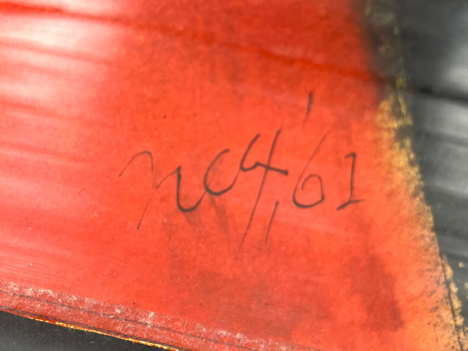 Lloyd Raymond "Bill" Ney. signed and Dated 61. - 6