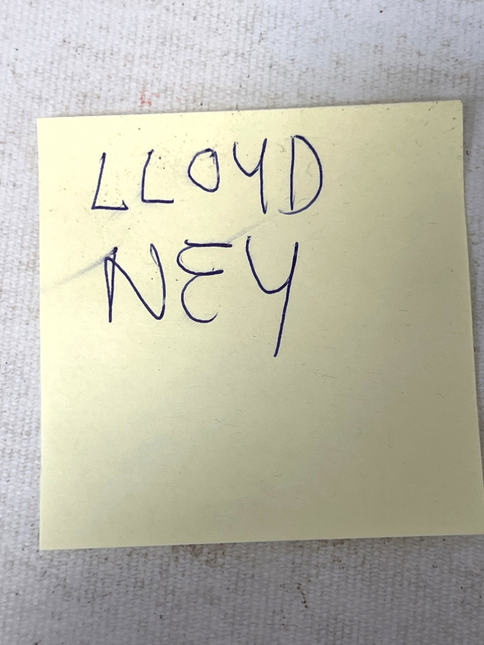 Lloyd Raymond "Bill" Ney. signed and Dated 61. - 9