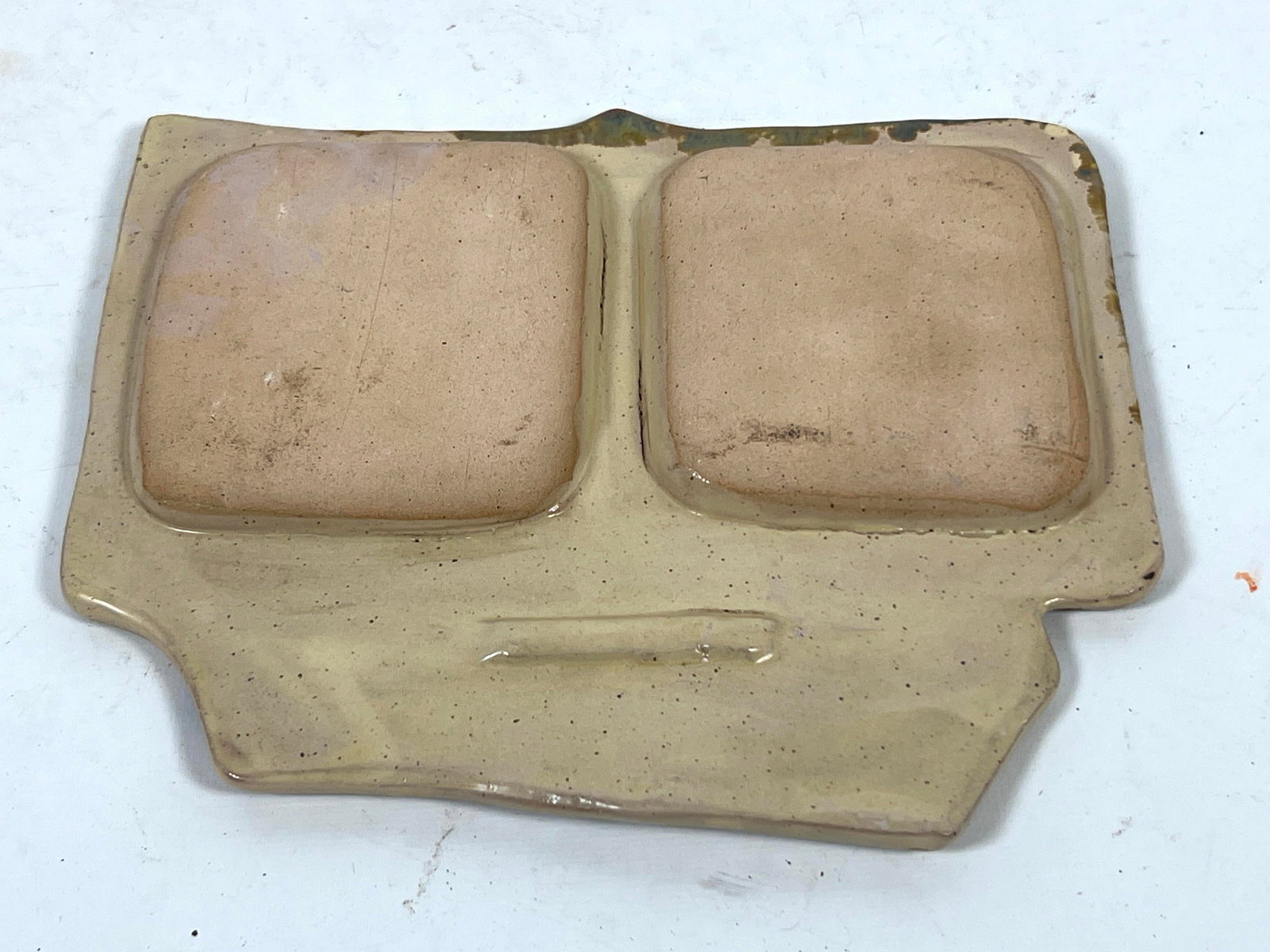 4pcs Studio Art Pottery. signed. - 5