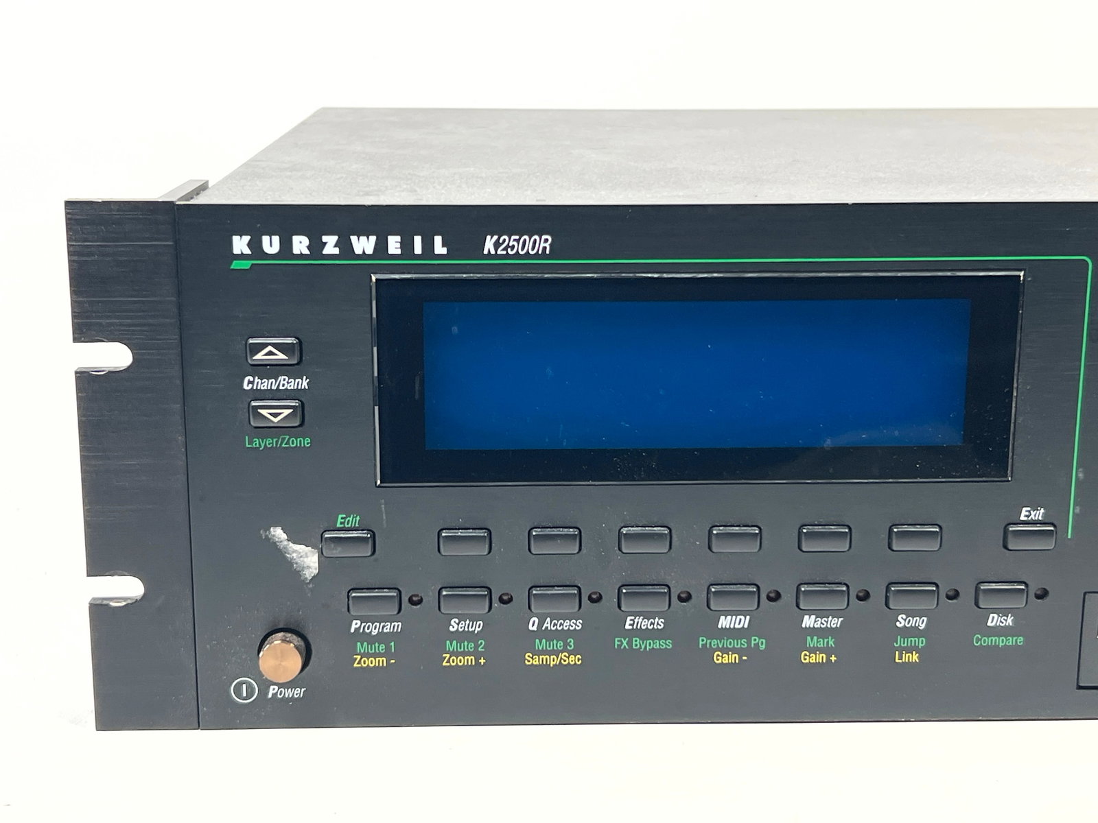 Kurzweil K2500R rack-mountable digital synthesizer and sampler module utilizing V.A.S.T. (Variable A - 4