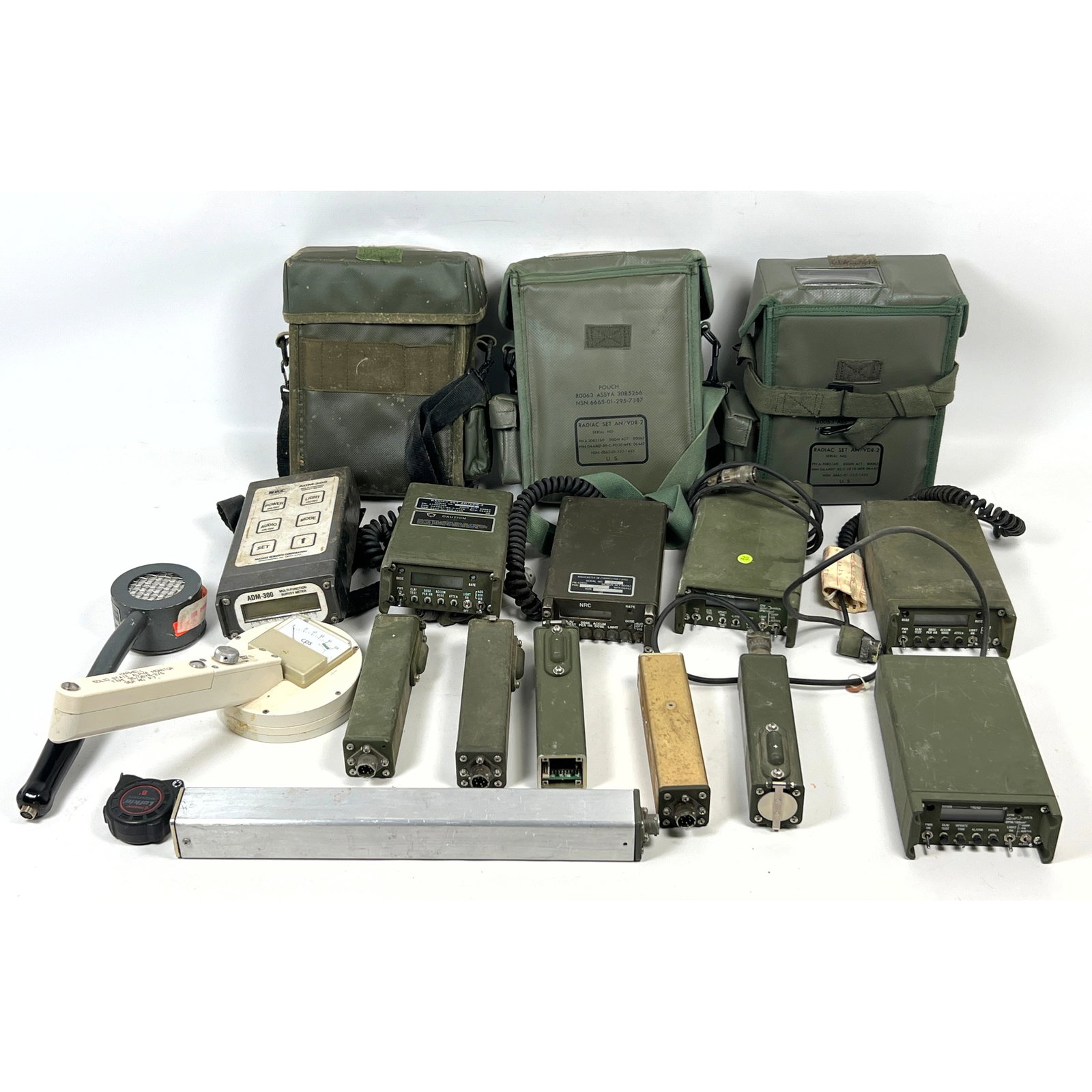 Extensive assortment of United States military radiological detection, indication, and computation ( (1 of 19)