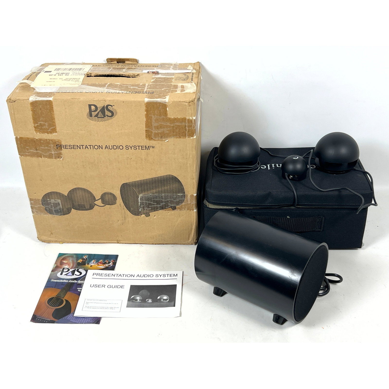 Mediaphile AV Technologies PAS Presentation Audio System consisting of a set of portable audio compo (1 of 11)