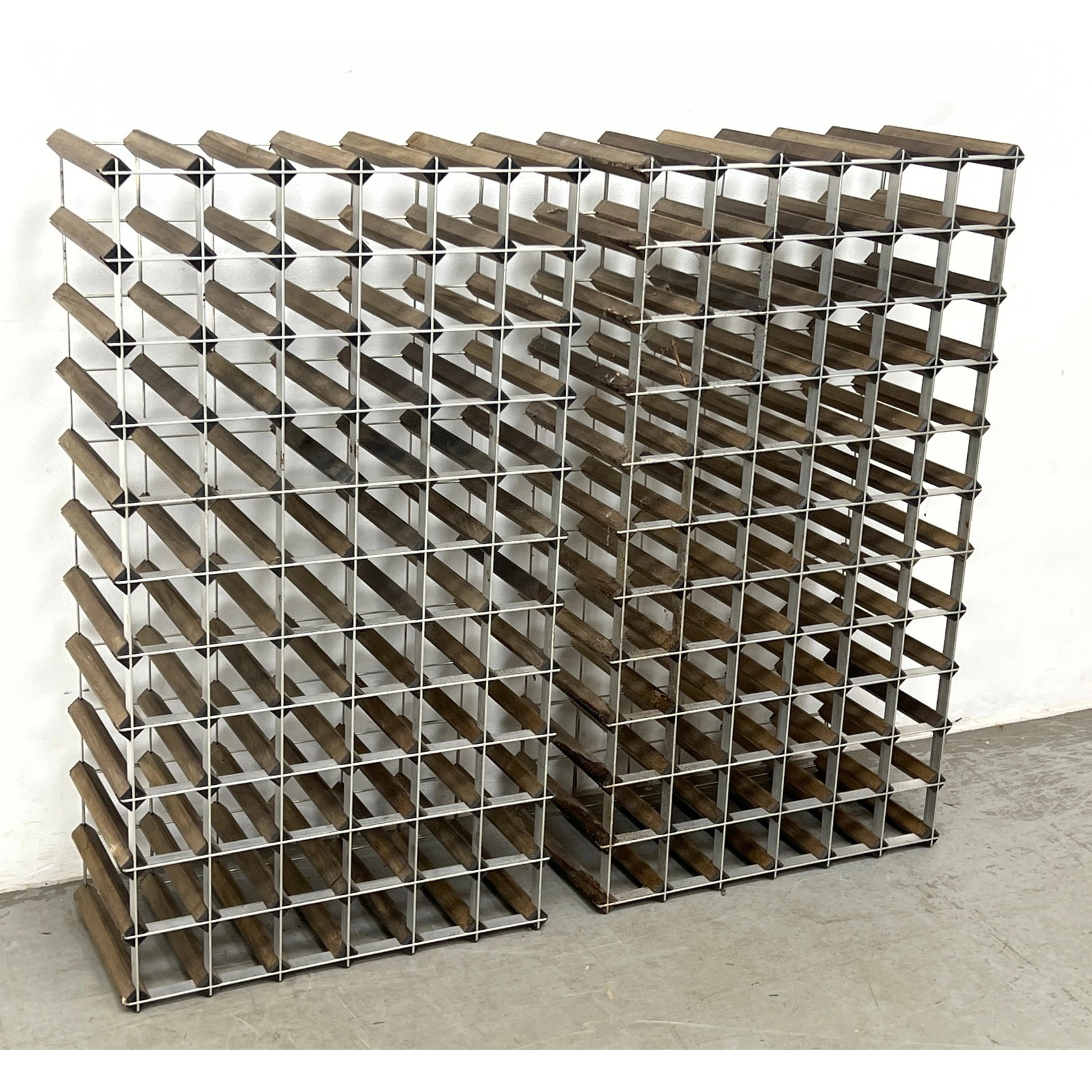 2pcs Matching Modular Wine Racks in Traditional Bordex-style (1 of 12)