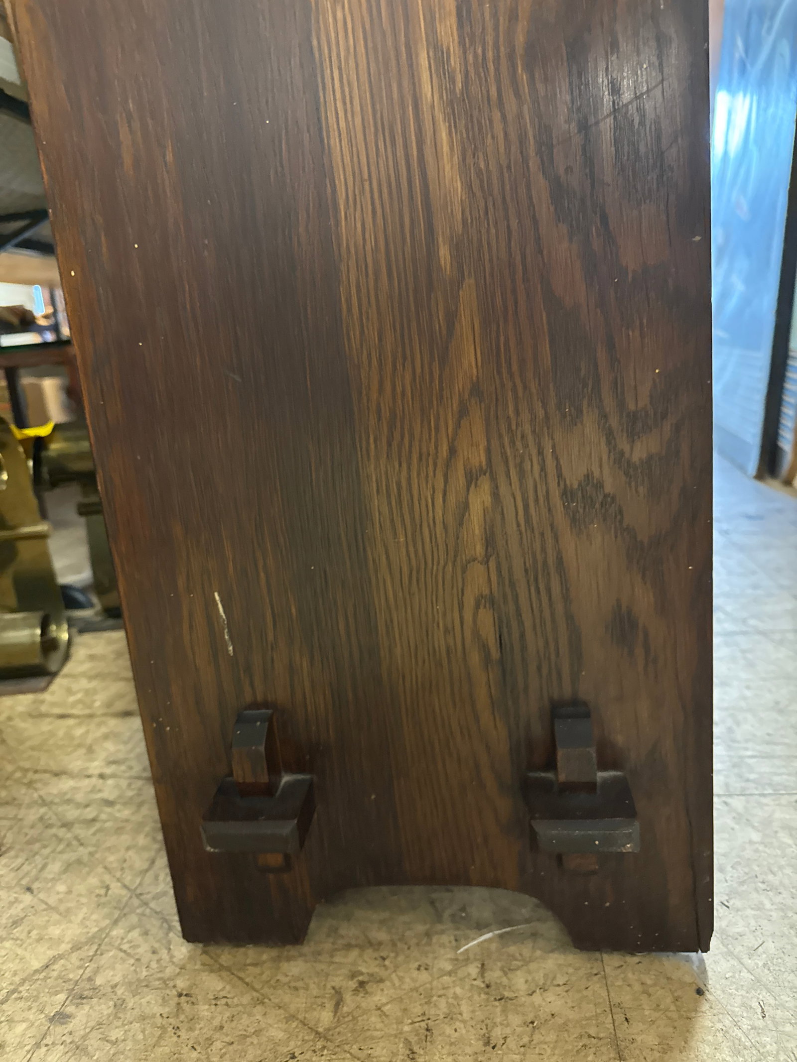 Vintage L and J G Stickley arts and Crafts Mission Oak Bookcase with Single Mullion Door. model 64. - 15