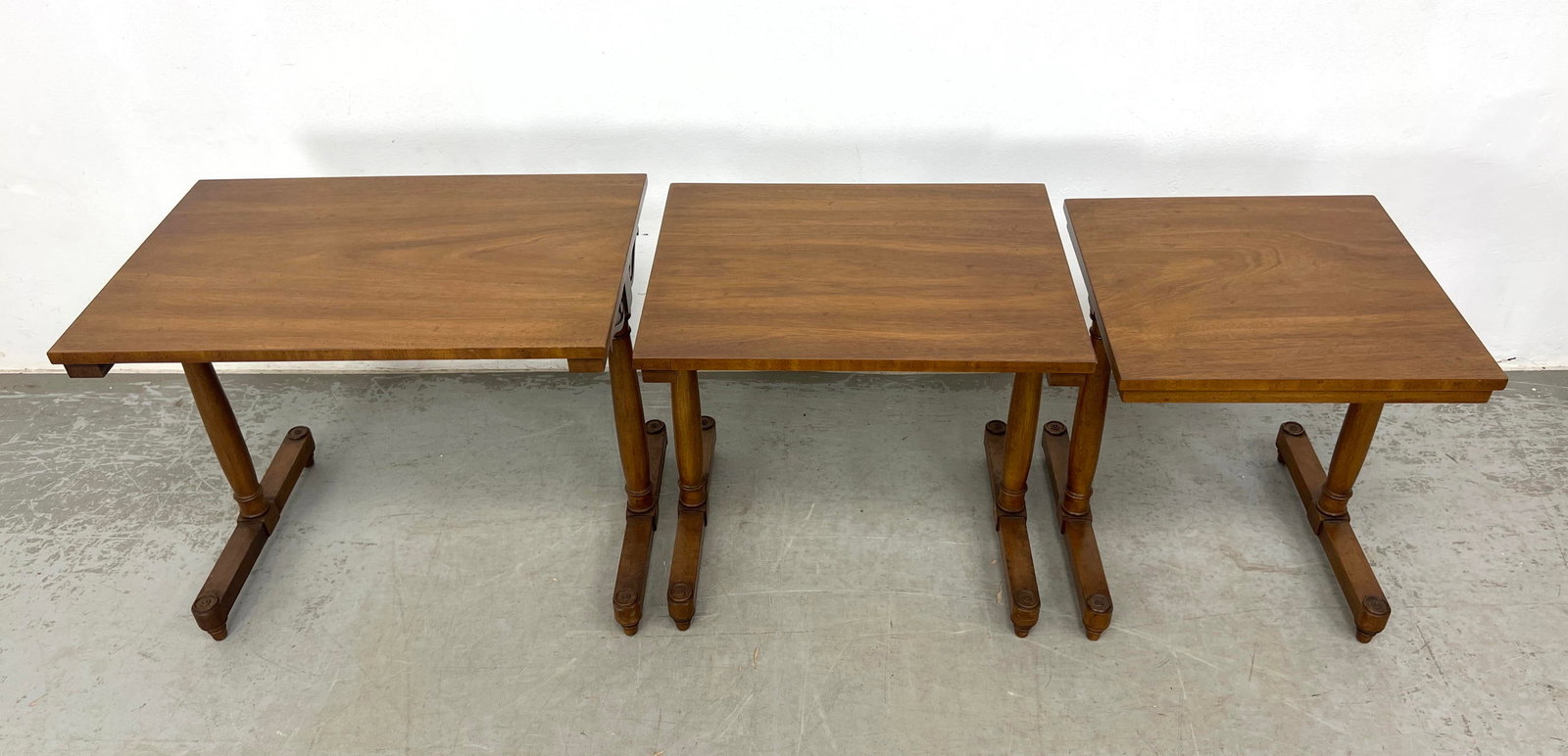 Heritage 3pc Nesting Table Set. - 6