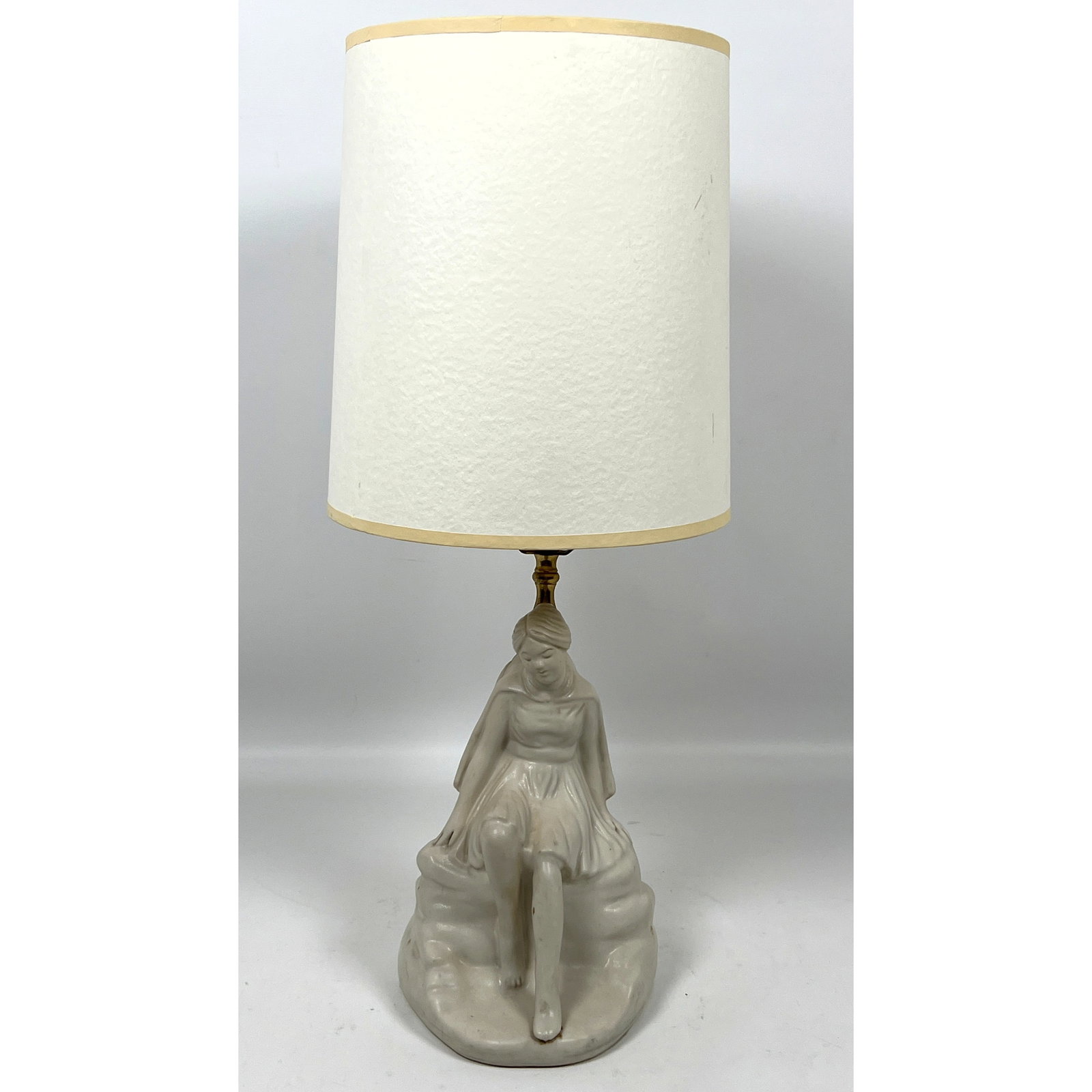 Van Briggle American Art Pottery Table Lamp. Figural. (1 of 12)