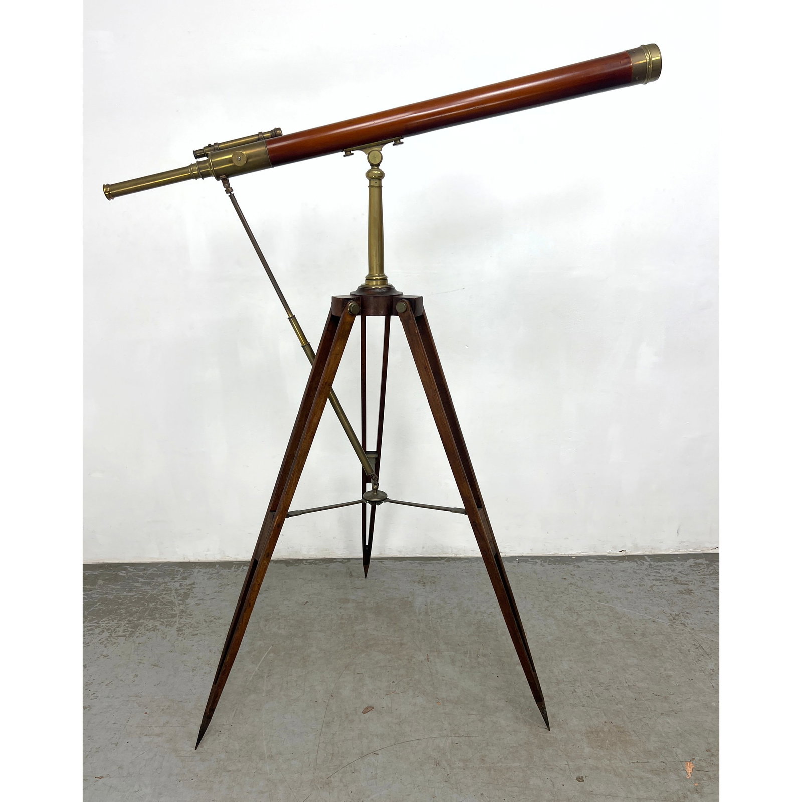 19th century Large Adjustable John Benjamin Dancer of Manchester Telescope on stand. Scientific ins (1 of 14)