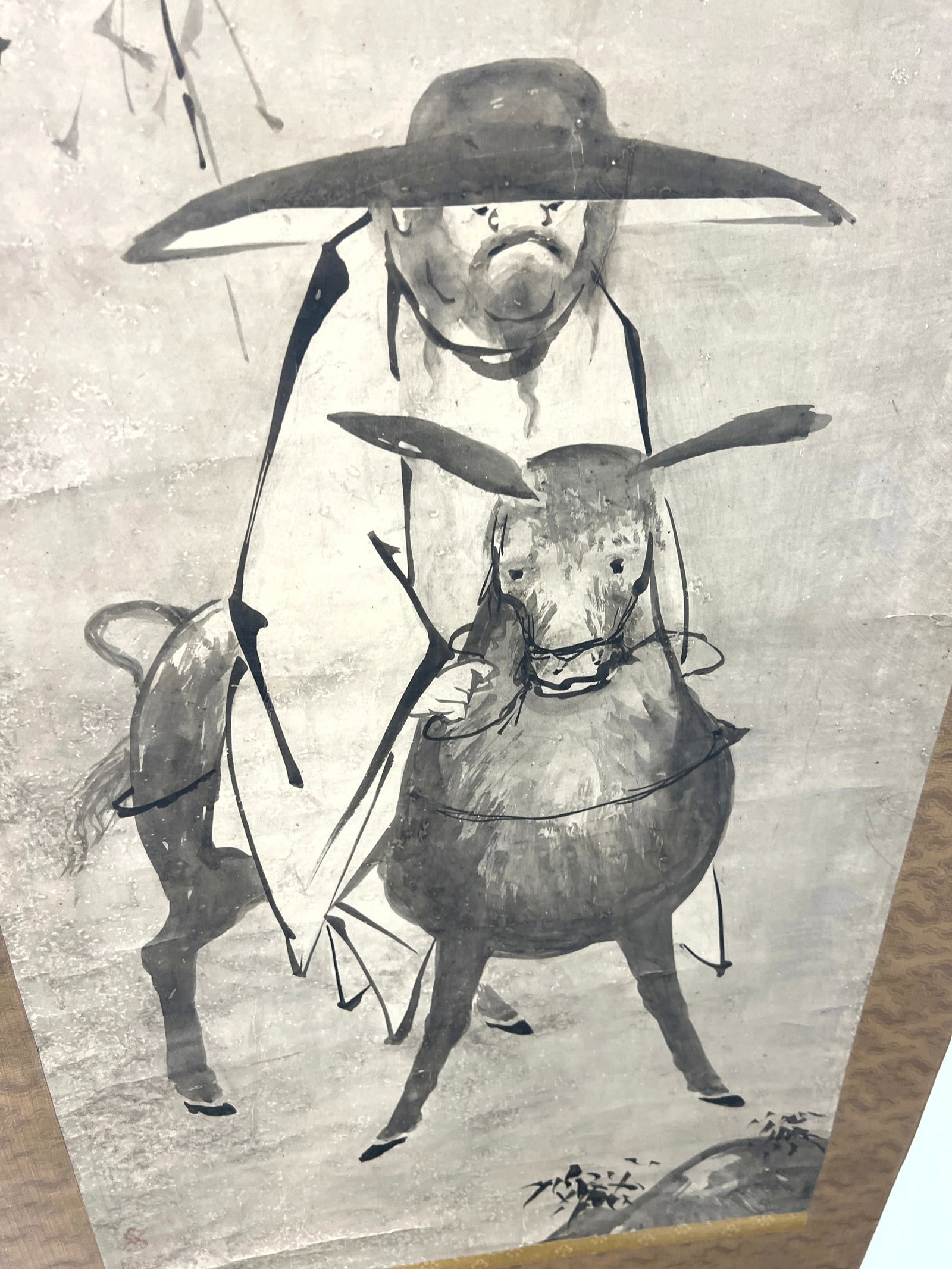 Chinese Hand Painted Scroll. - 3