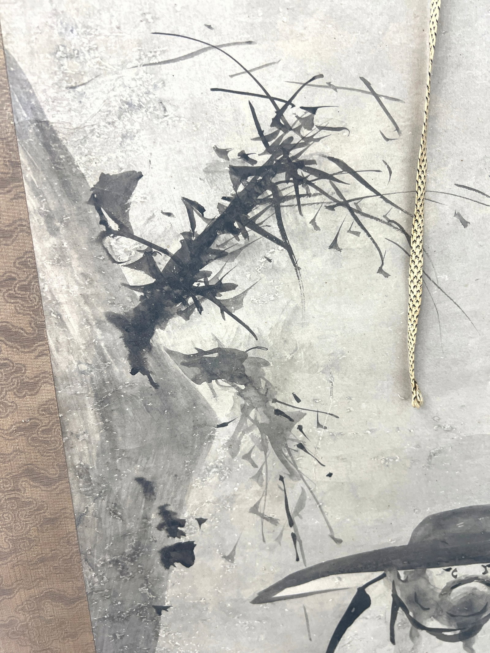 Chinese Hand Painted Scroll. - 4